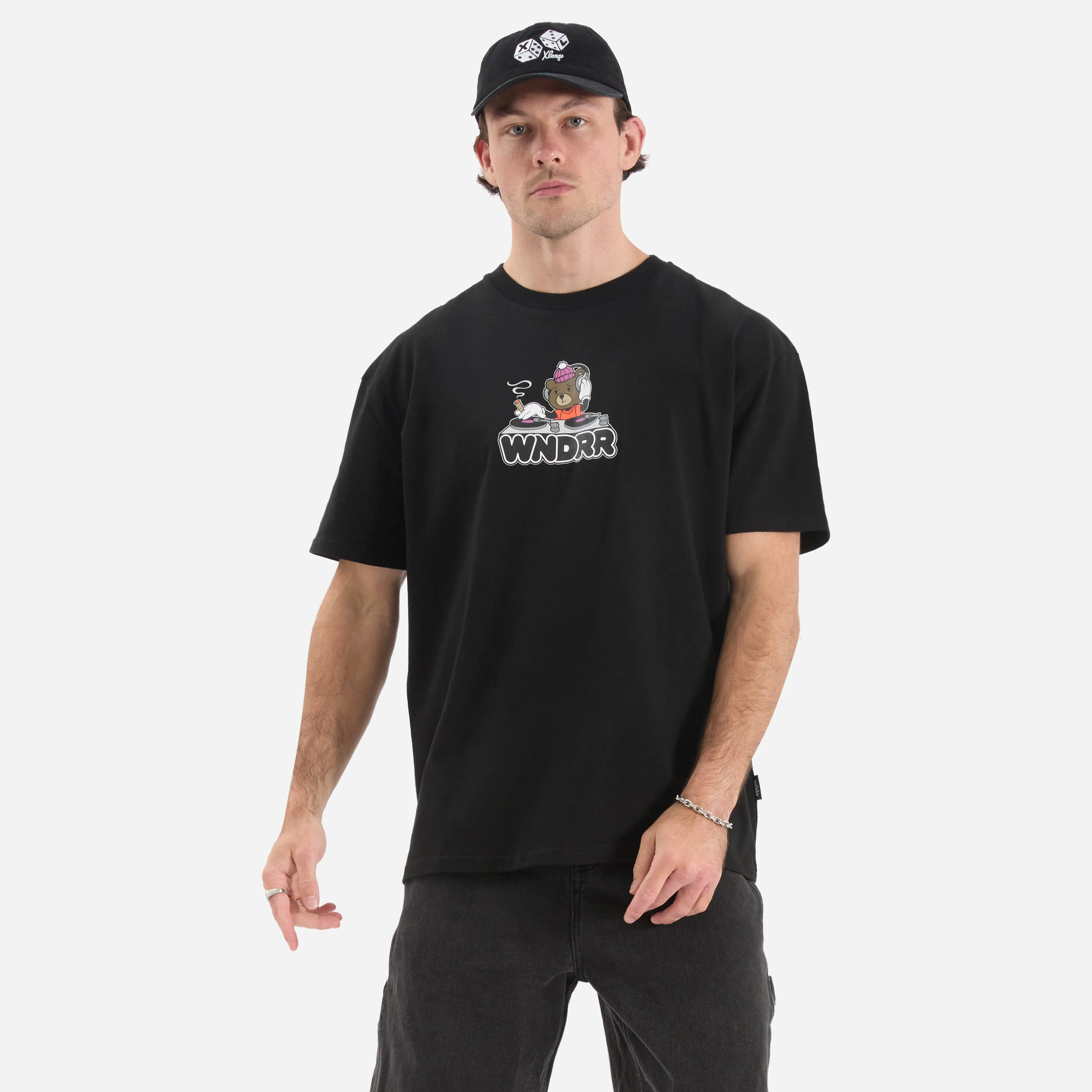 Beats Box Fit Tee Black sold by Neverland product image thumbnail 3