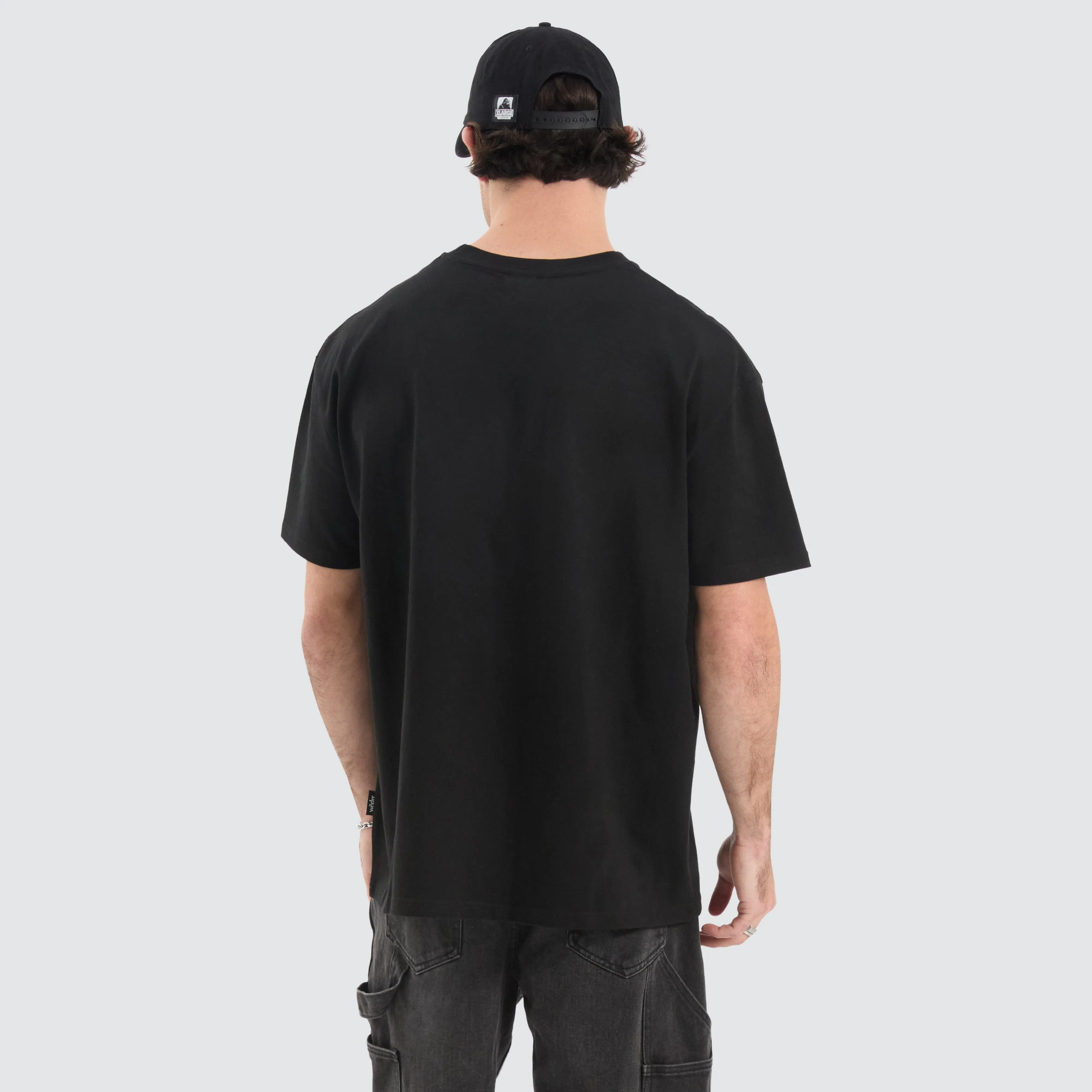 Beats Box Fit Tee Black sold by Neverland product image thumbnail 4