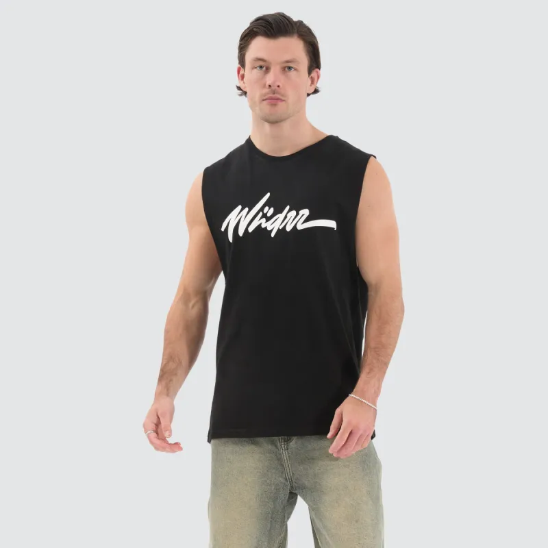 Apollo Muscle Top Black sold by Neverland