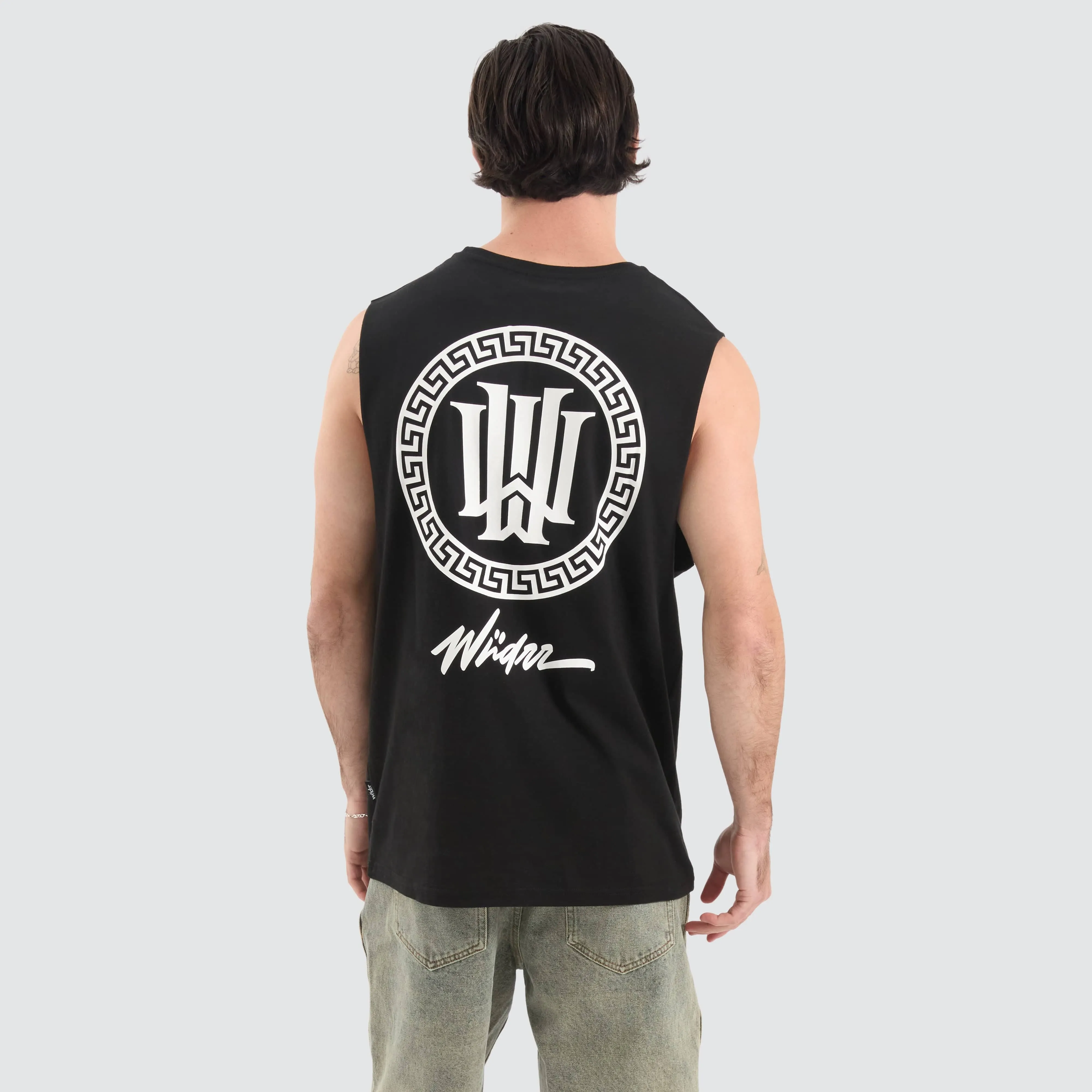 Apollo Muscle Top Black sold by Neverland product image thumbnail 2