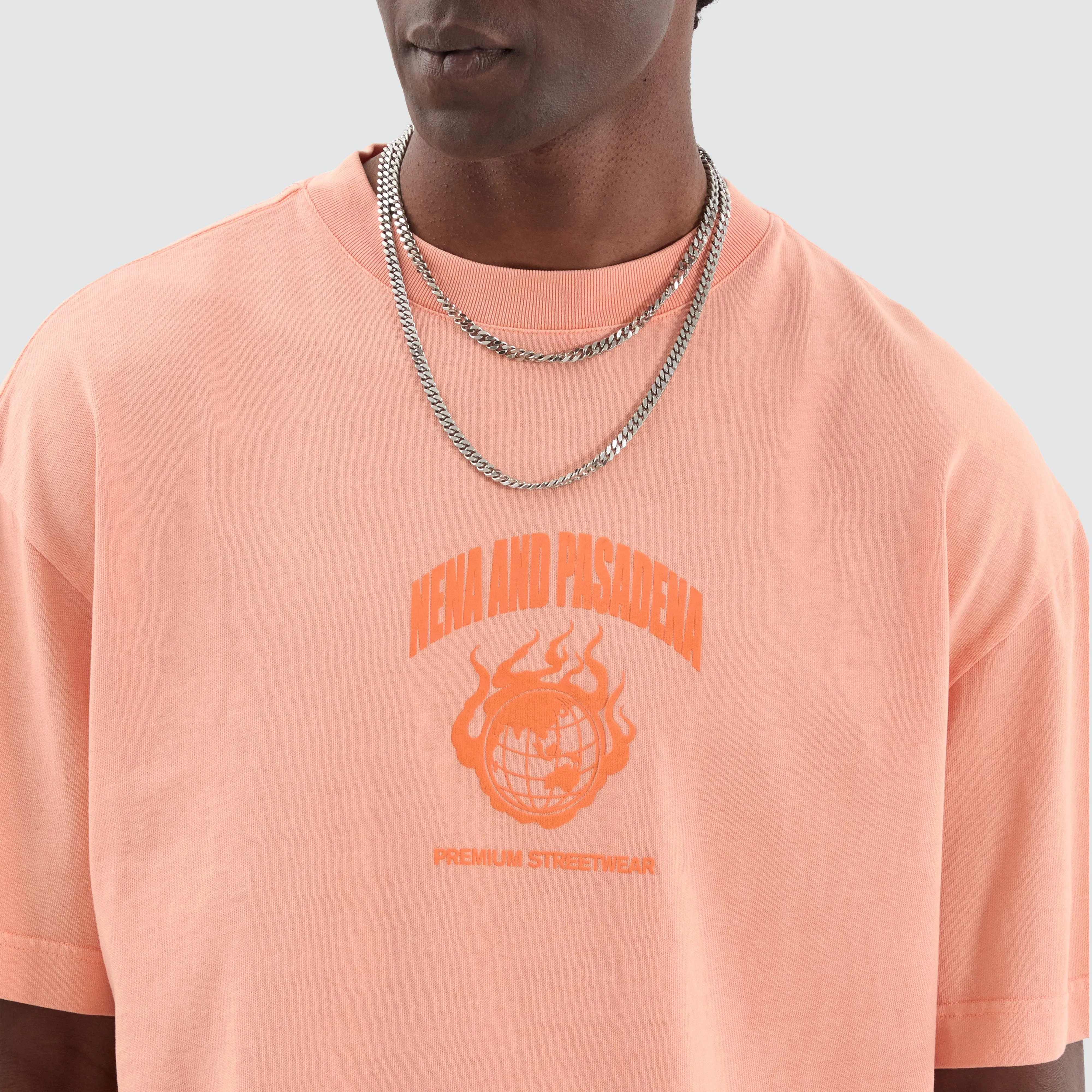 Spar Street Tee Pigment Punch sold by Neverland product image thumbnail 3