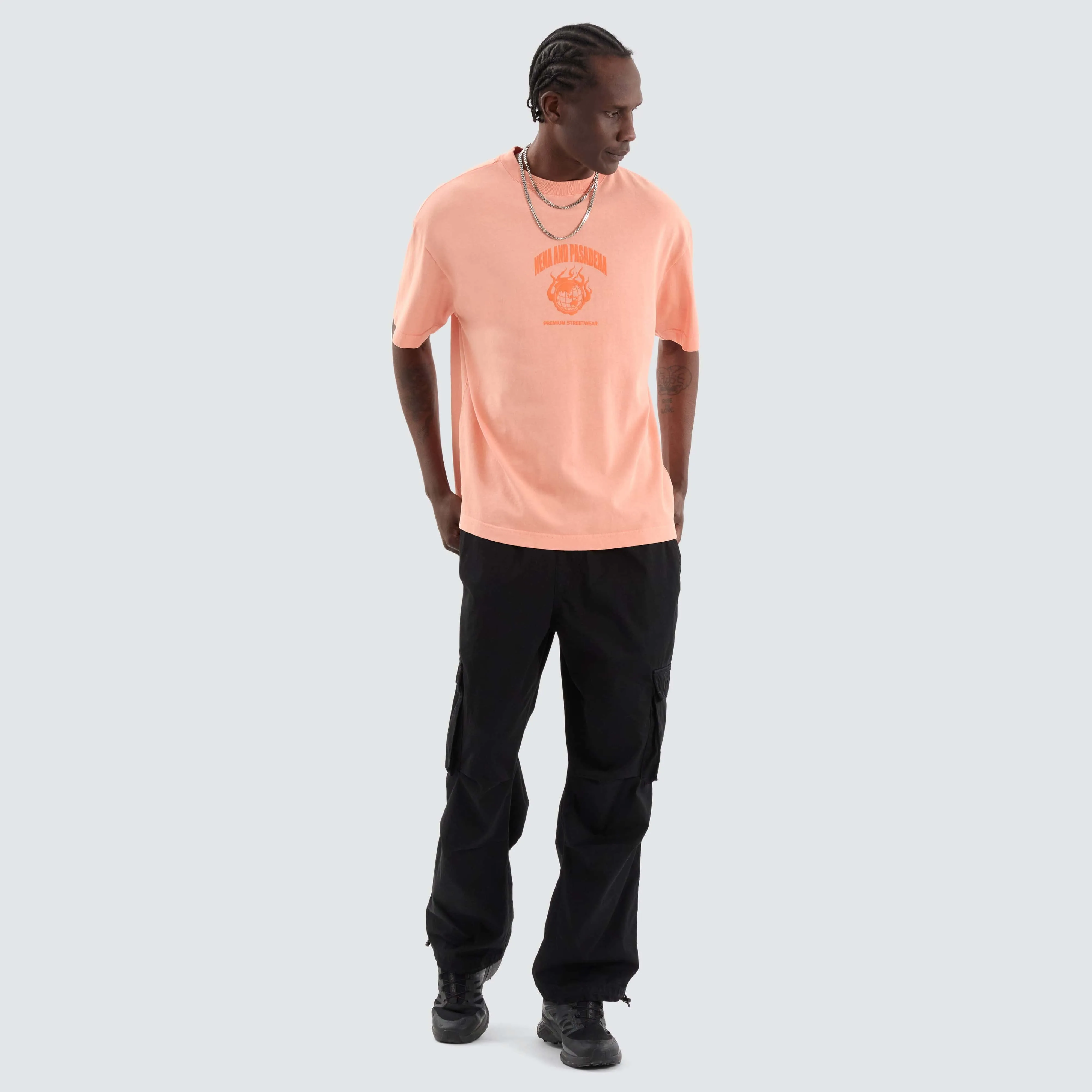 Spar Street Tee Pigment Punch sold by Neverland product image thumbnail 4