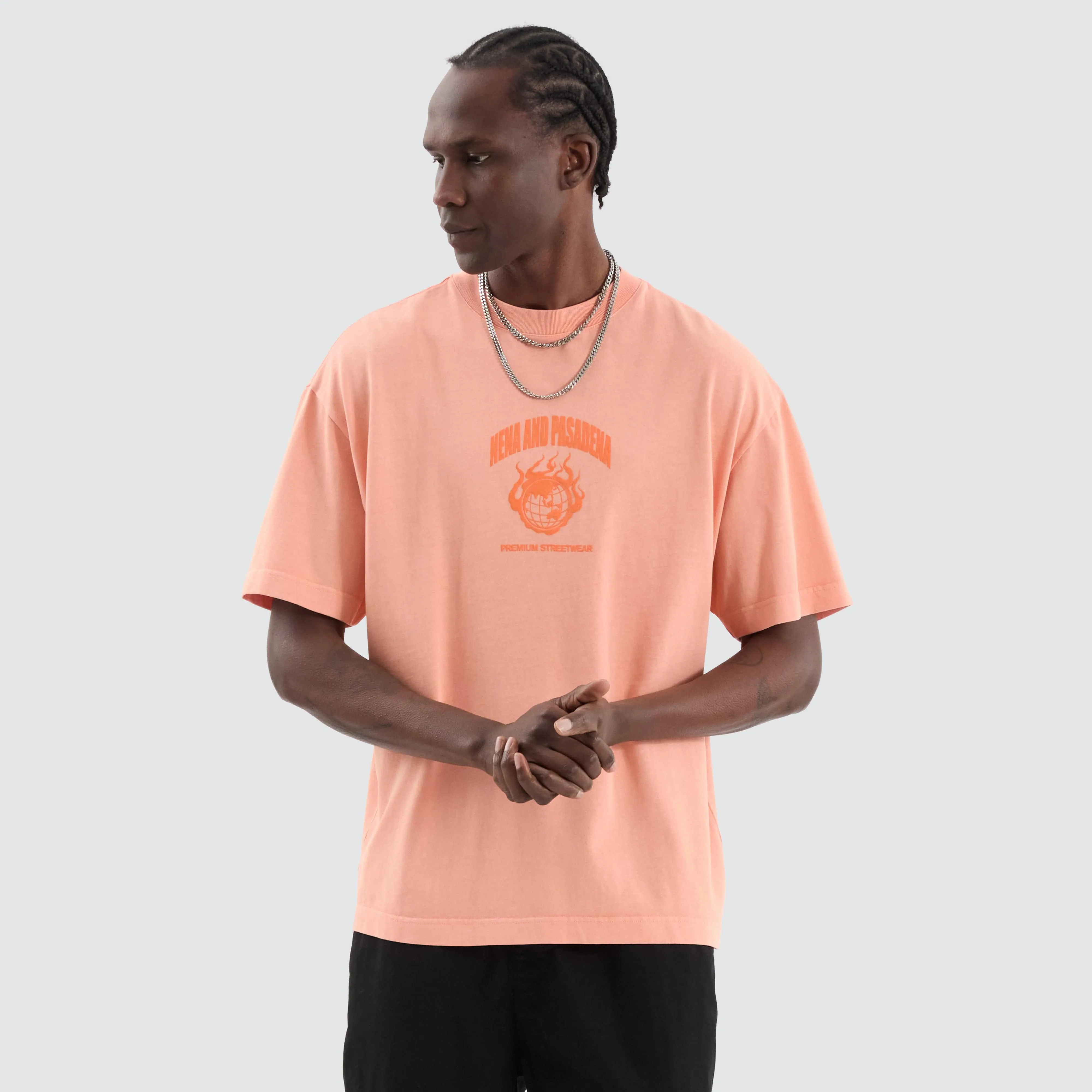 Spar Street Tee Pigment Punch sold by Neverland product image thumbnail 2