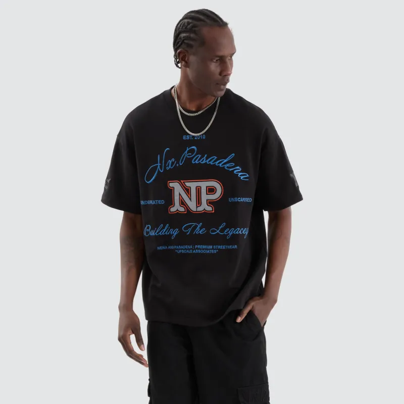 Legacy Loopback Raptor Tee Jet Black sold by Neverland