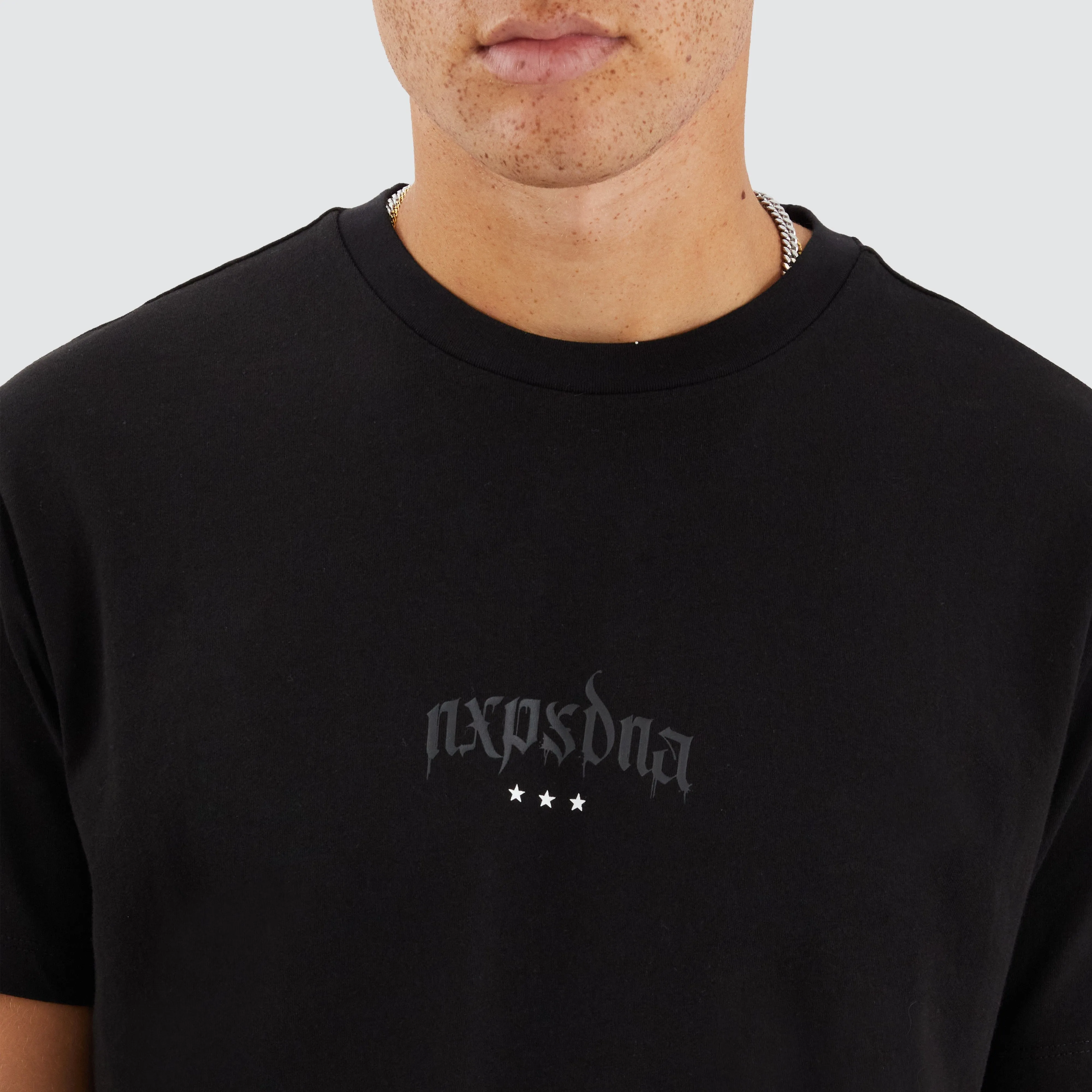 Prime Dual Curved Tee Jet Black sold by Neverland product image thumbnail 3