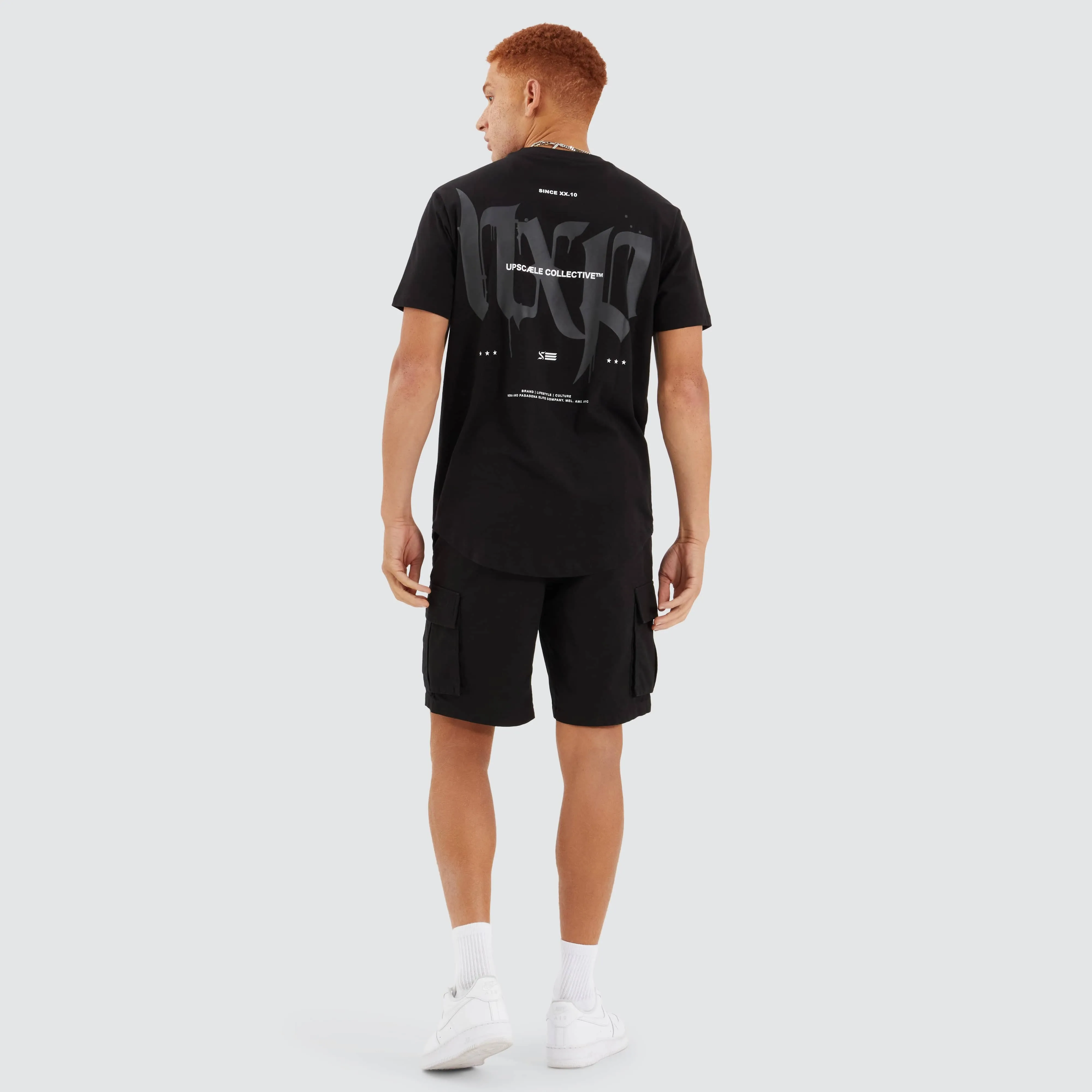 Prime Dual Curved Tee Jet Black sold by Neverland product image thumbnail 5