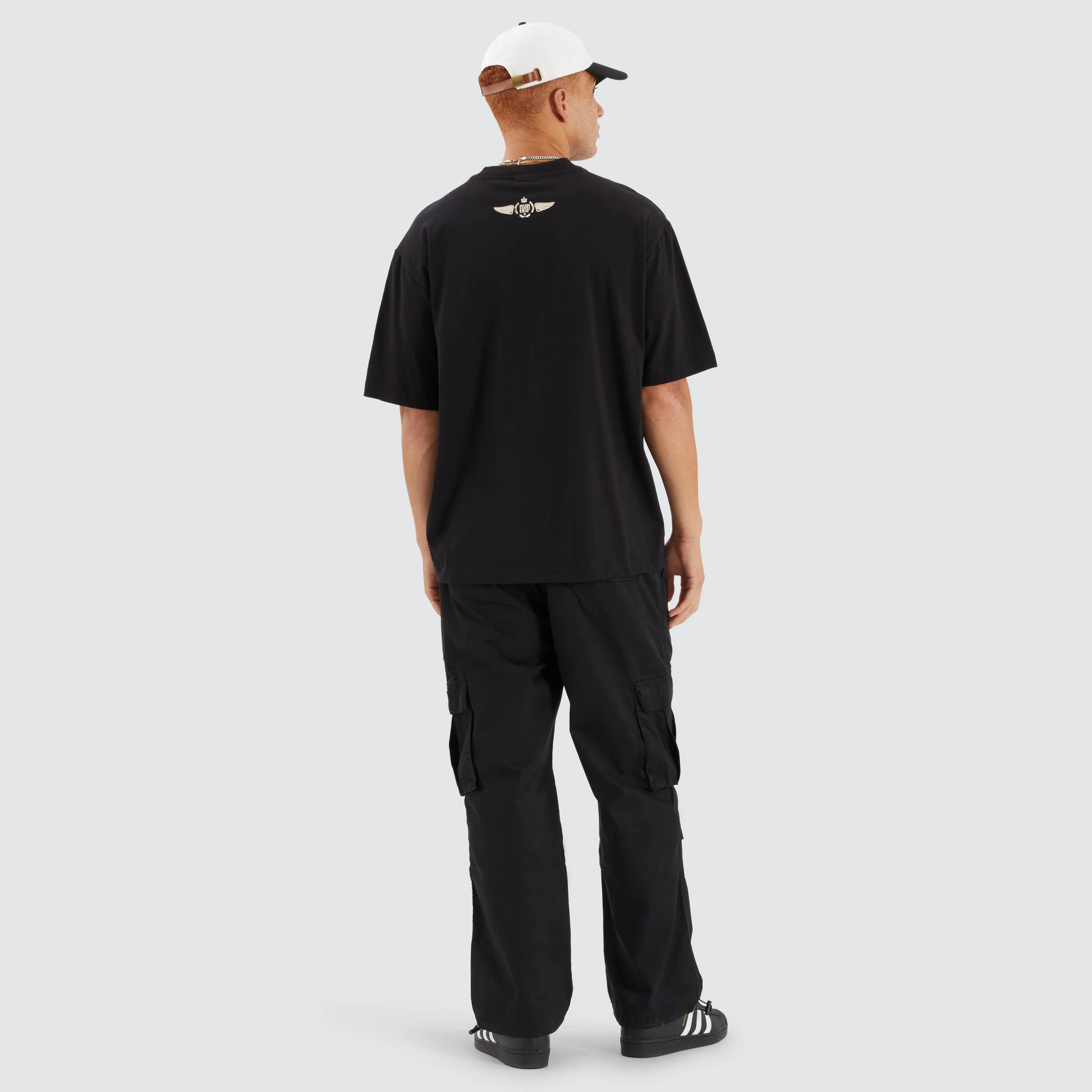 Mount Oversized Tee Jet Black sold by Neverland product image thumbnail 5