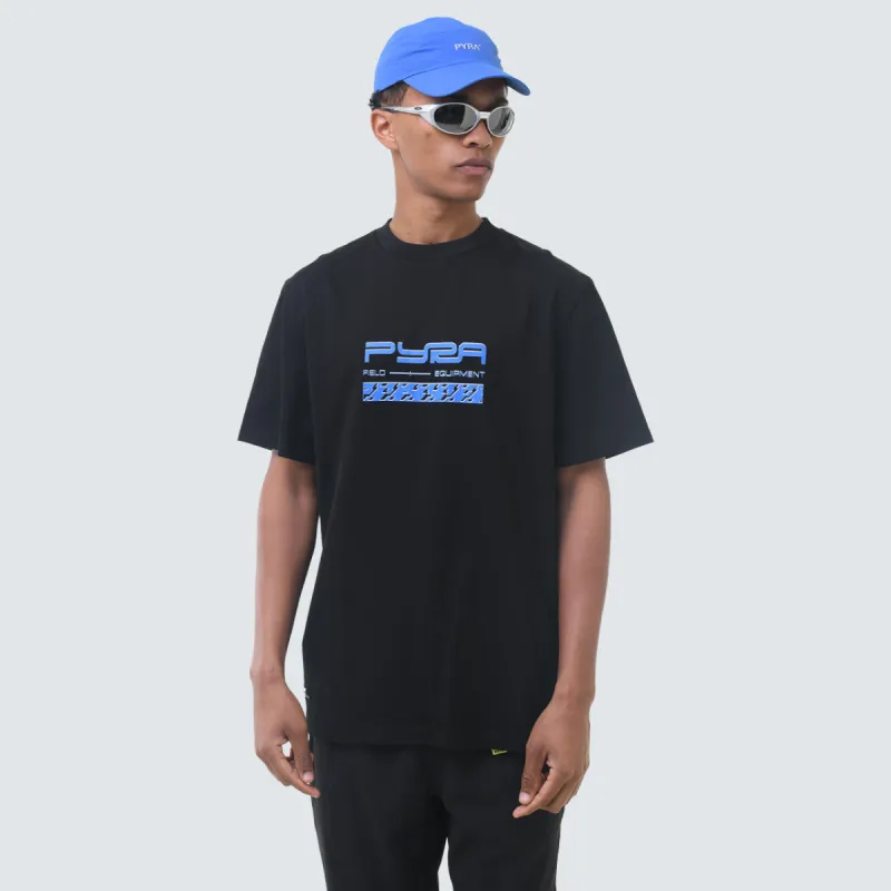 Field Eq Tee Black made by Neverland