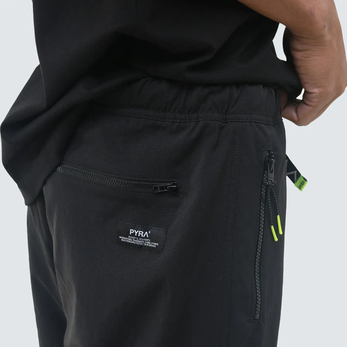 Balastic Nylon Pant Black sold by Neverland product image thumbnail 5