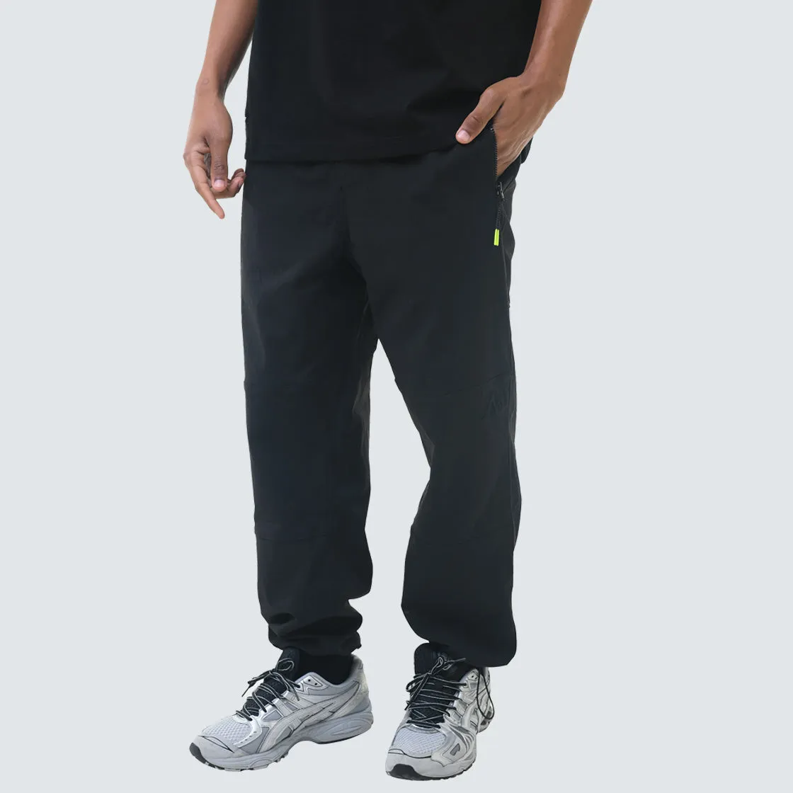 Balastic Nylon Pant Black sold by Neverland