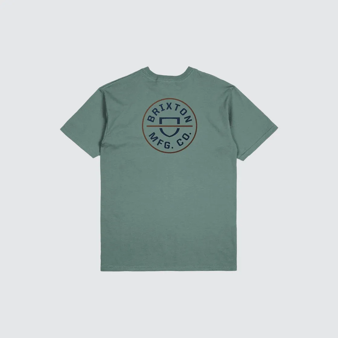 Crest II Tee Chinois Green/Washed Navy/Sepia sold by Neverland product image thumbnail 2