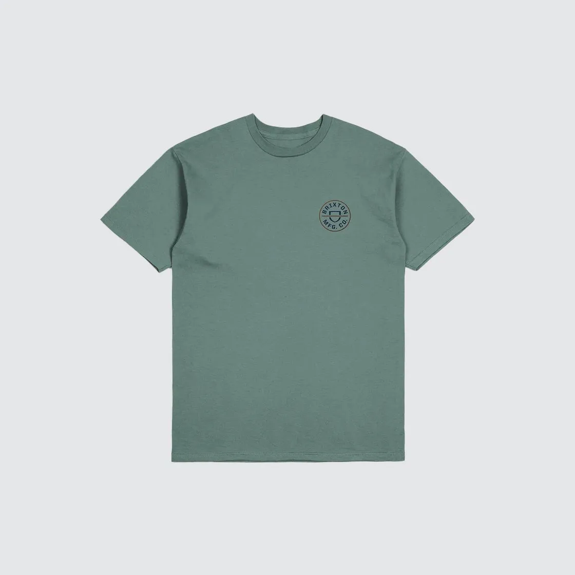 Crest II Tee Chinois Green/Washed Navy/Sepia sold by Neverland