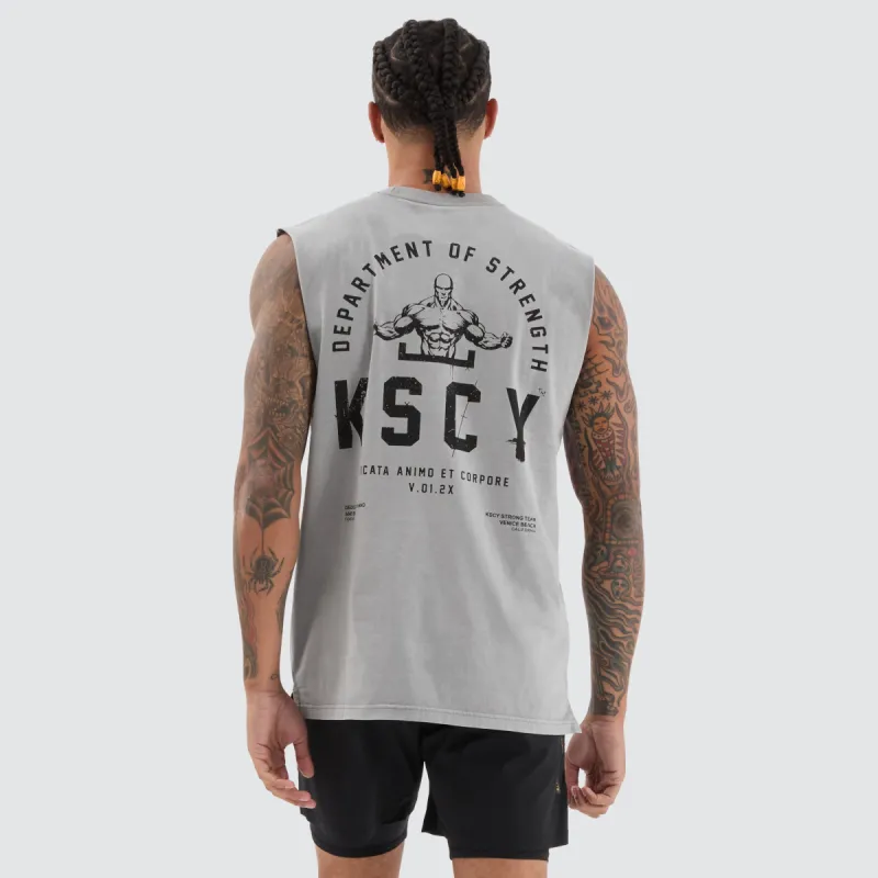 Surge Split Hem Muscle Pigment Alloy sold by Neverland