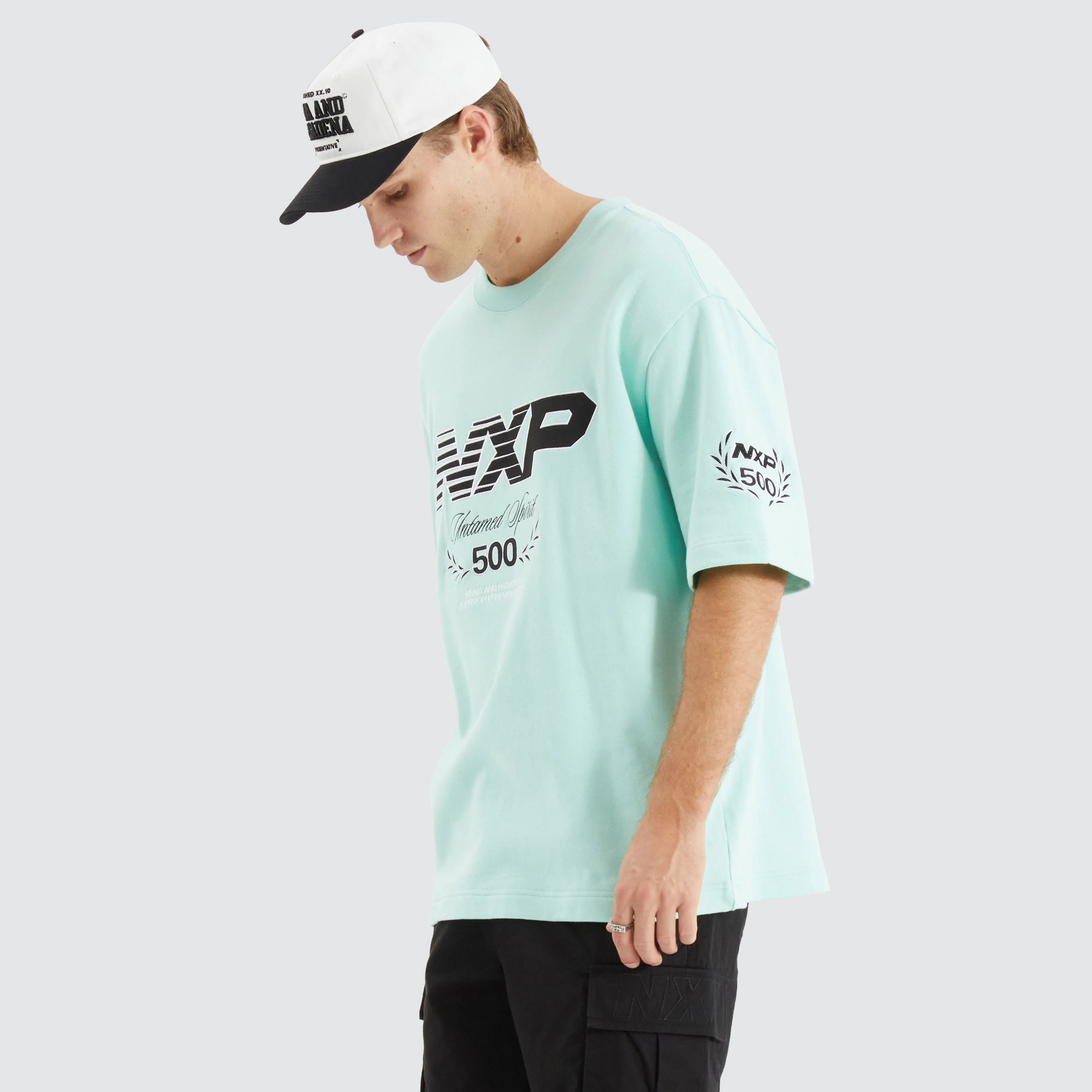 Bounty Loopback Oversized Tee Brook Green sold by Neverland product image thumbnail 5