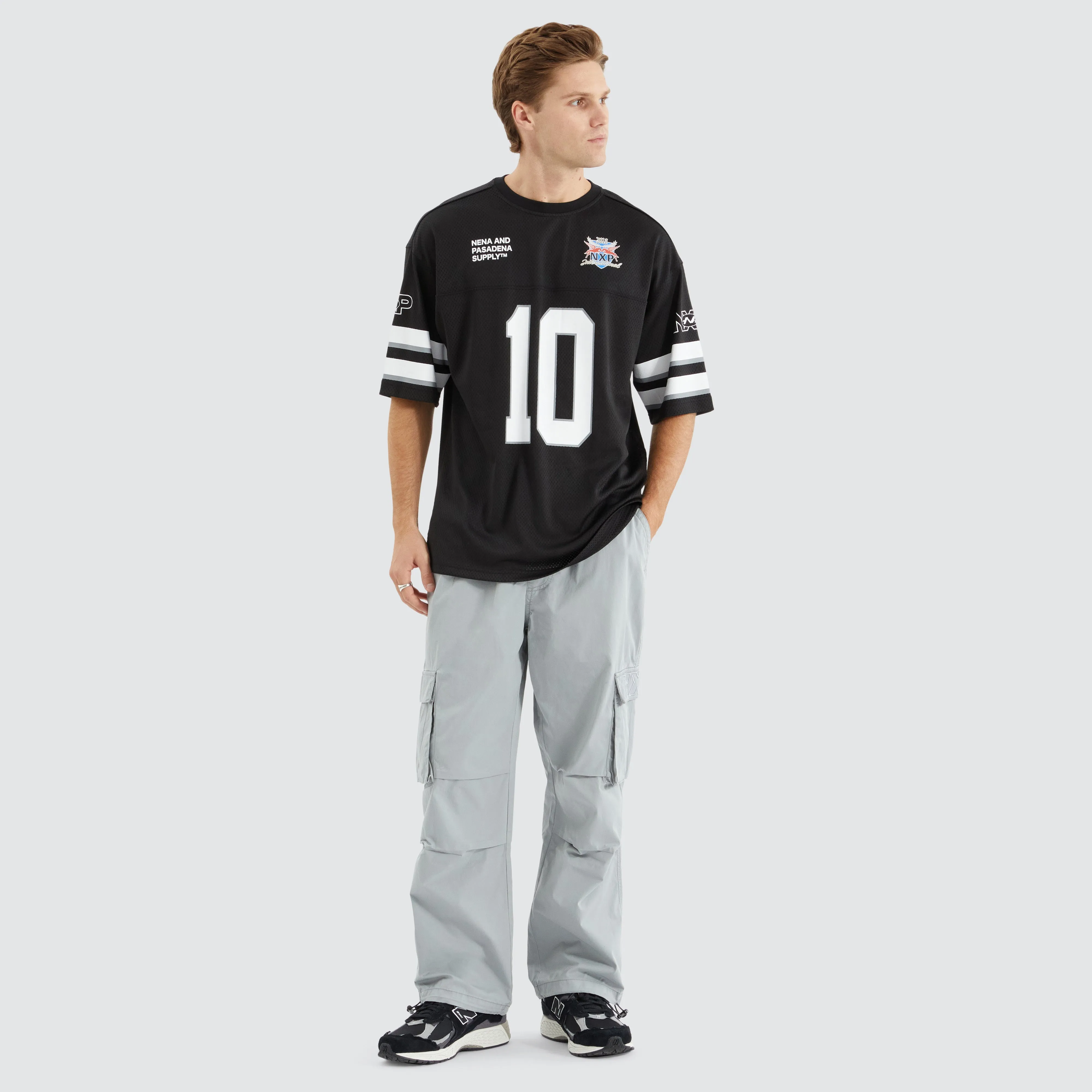 Settler Football Jersey Jet Black sold by Neverland product image thumbnail 4