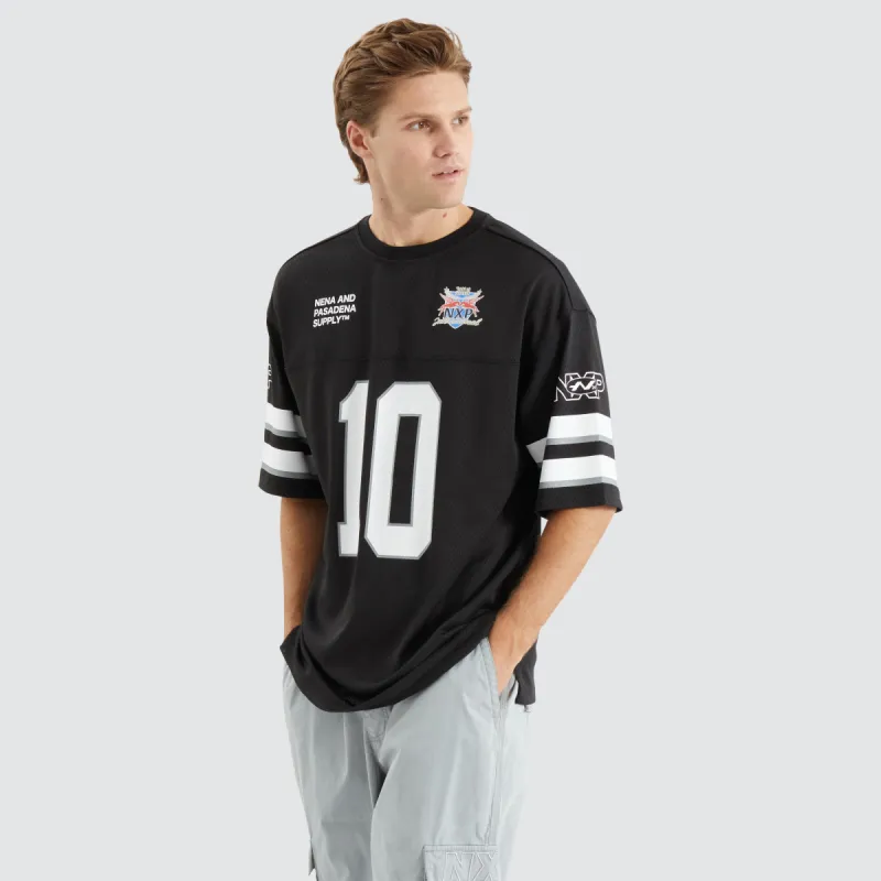 Settler Football Jersey Jet Black sold by Neverland