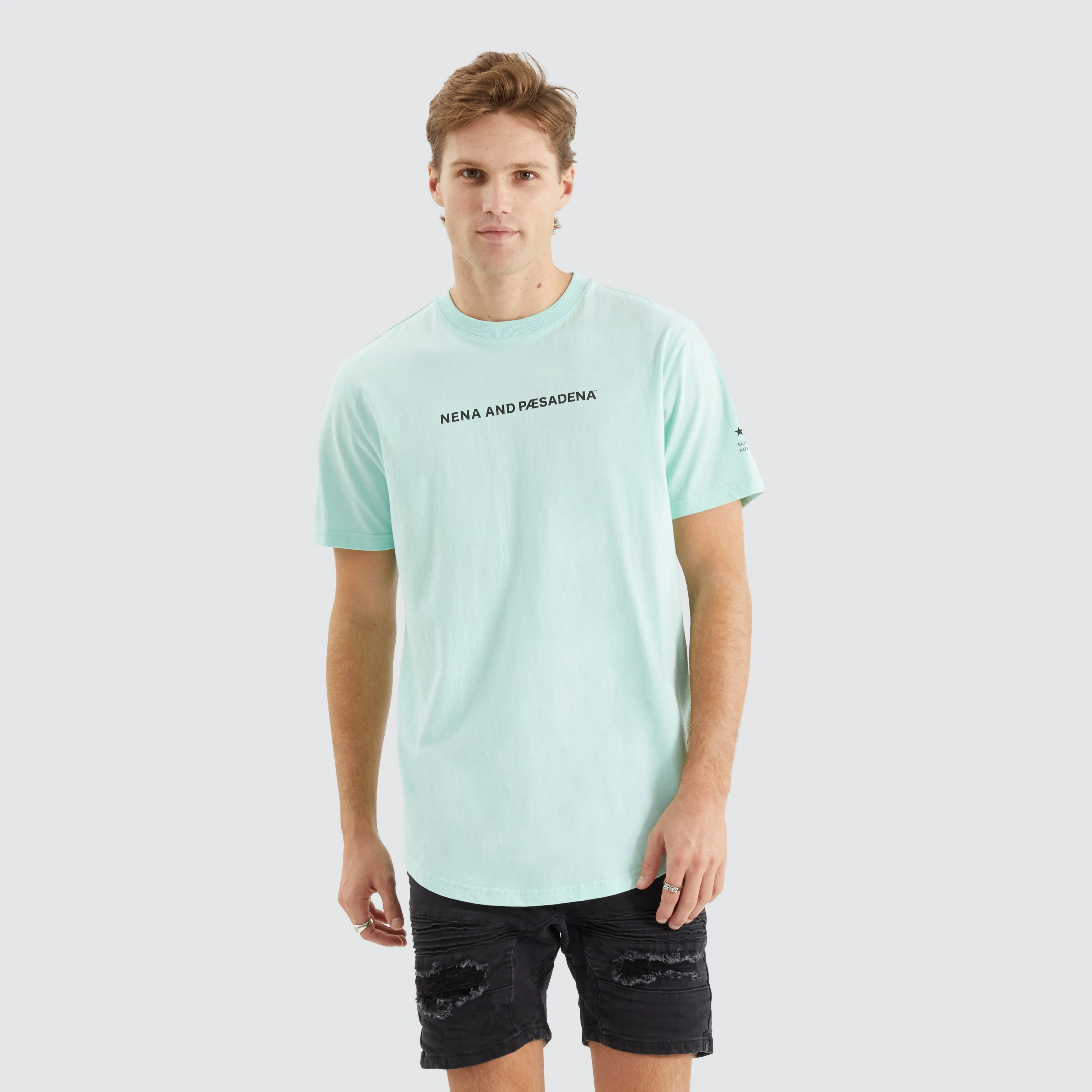 Extension Dual Curved Tee Brook Green/Black sold by Neverland product image thumbnail 2