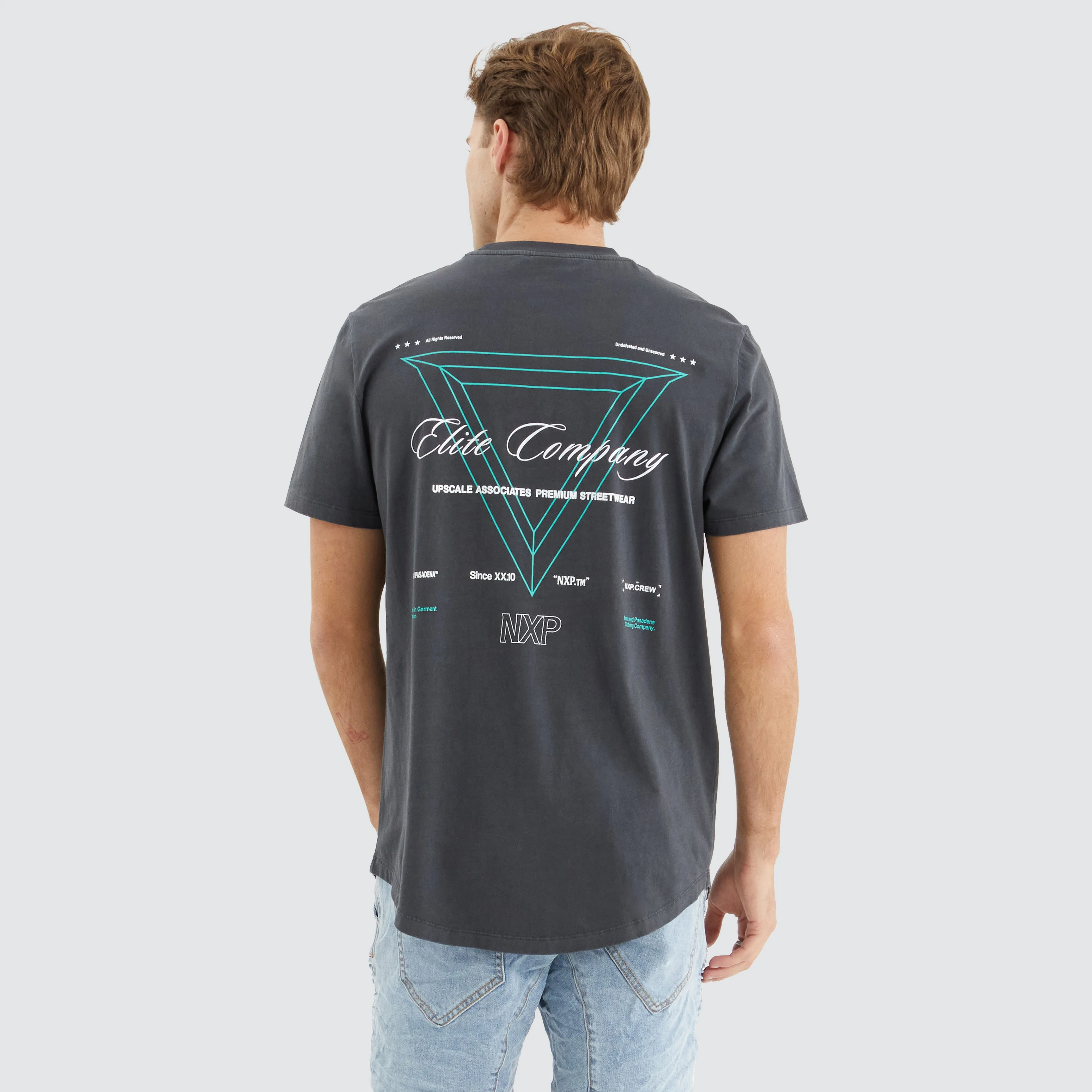 Pavement Dual Curved Tee Pigment Asphalt sold by Neverland product image thumbnail 2