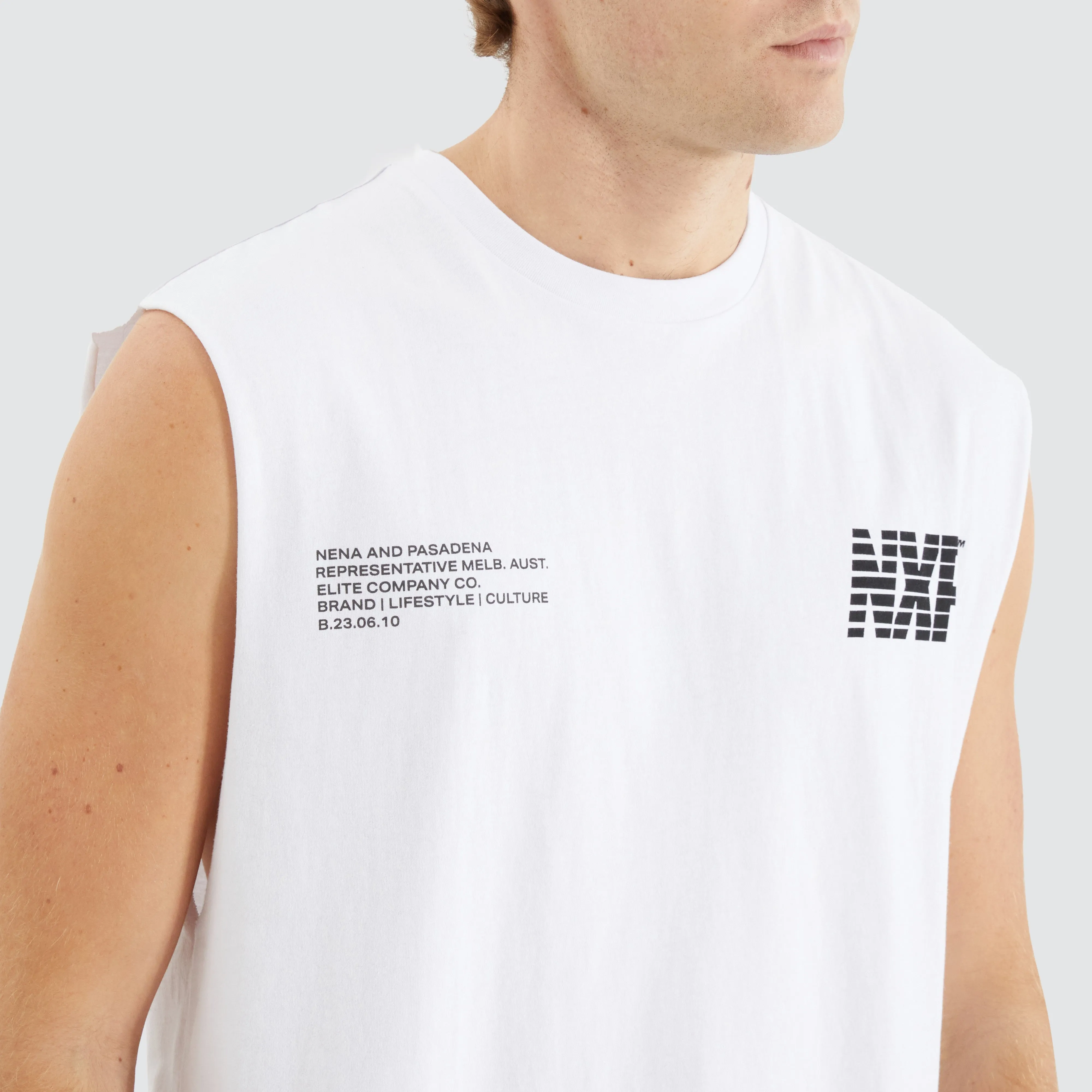 Primary Scoop Back Muscle Optical White sold by Neverland product image thumbnail 3