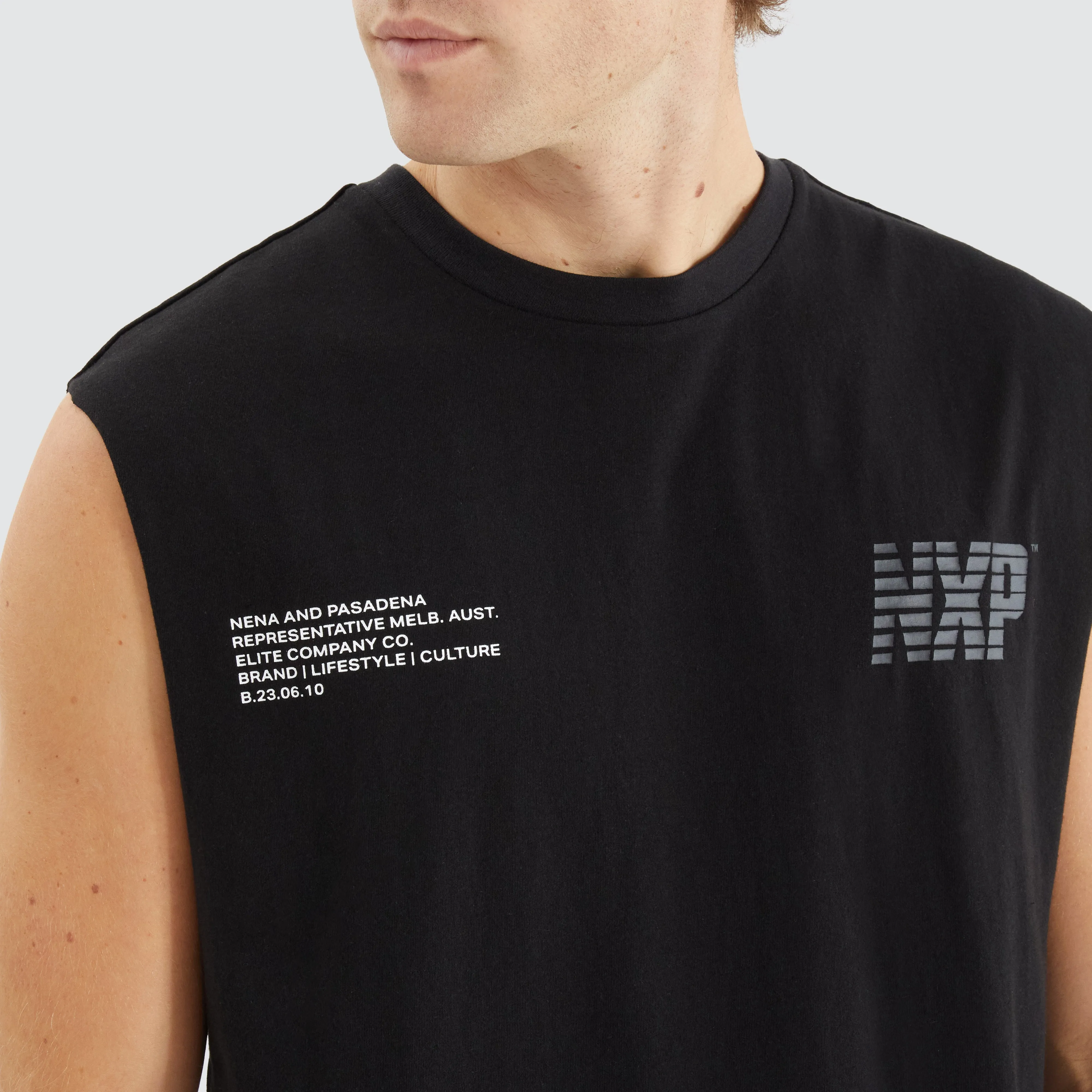 Primary Scoop Back Muscle Jet Black sold by Neverland product image thumbnail 3