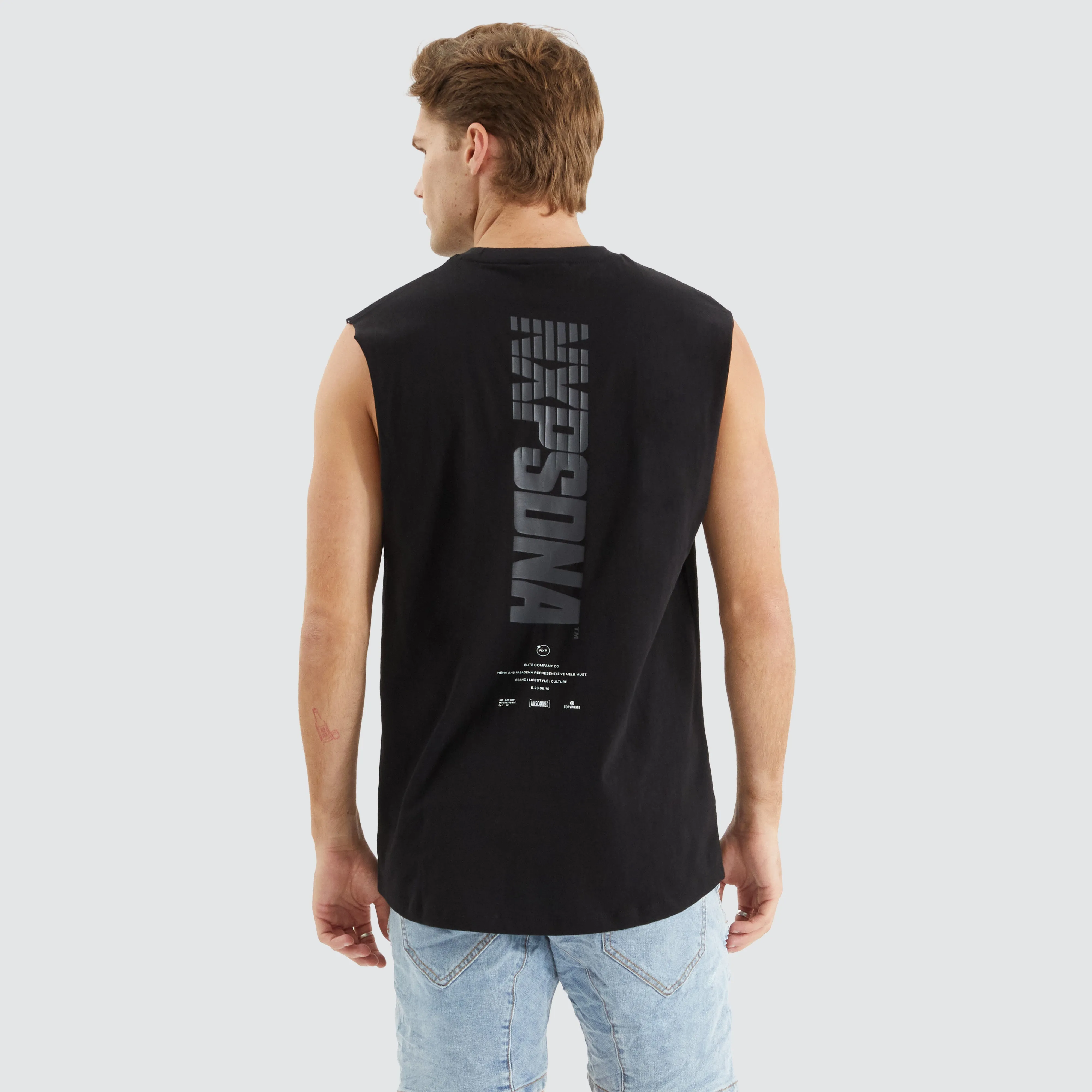 Primary Scoop Back Muscle Jet Black sold by Neverland product image thumbnail 2