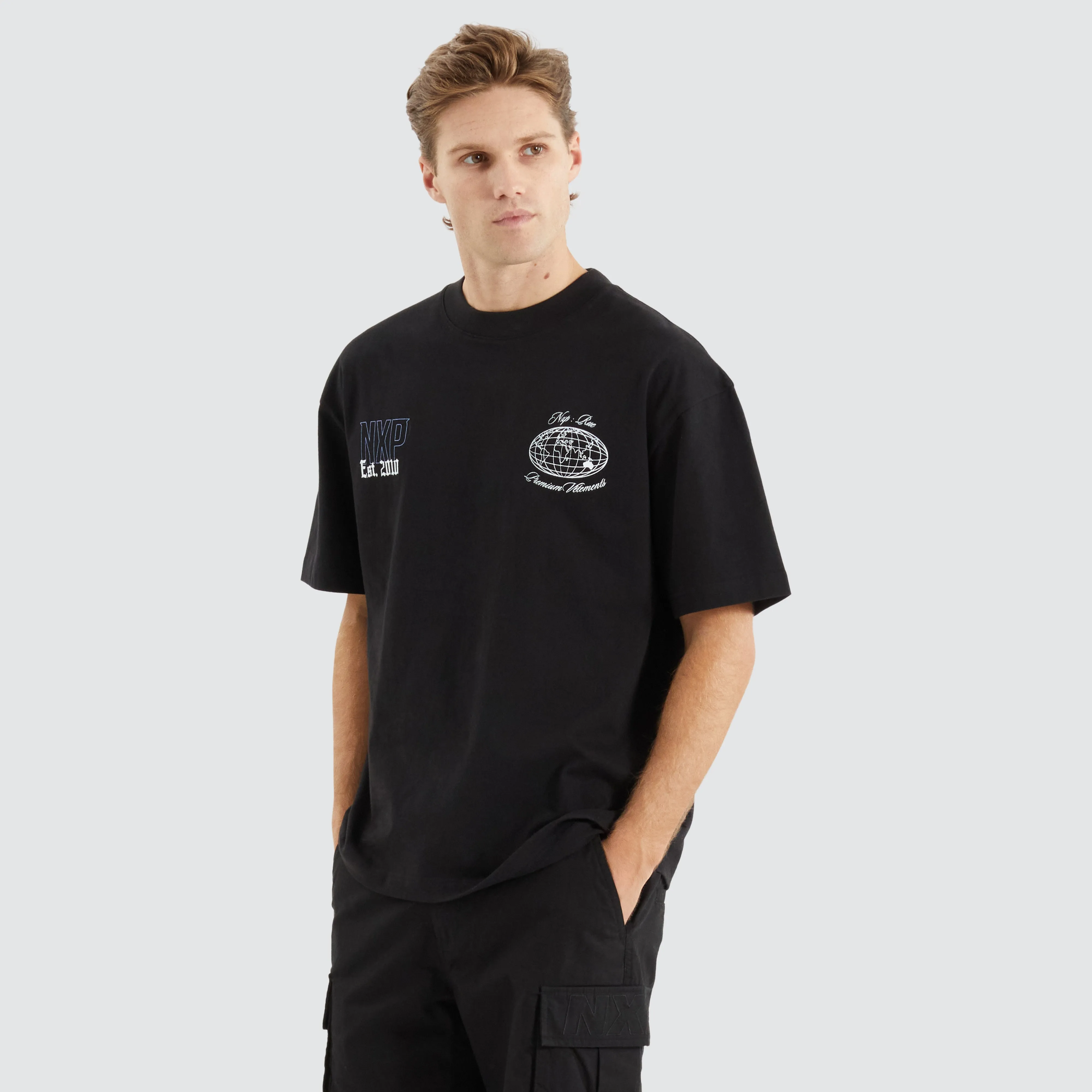 Collective Street Tee Jet Black sold by Neverland product image thumbnail 2