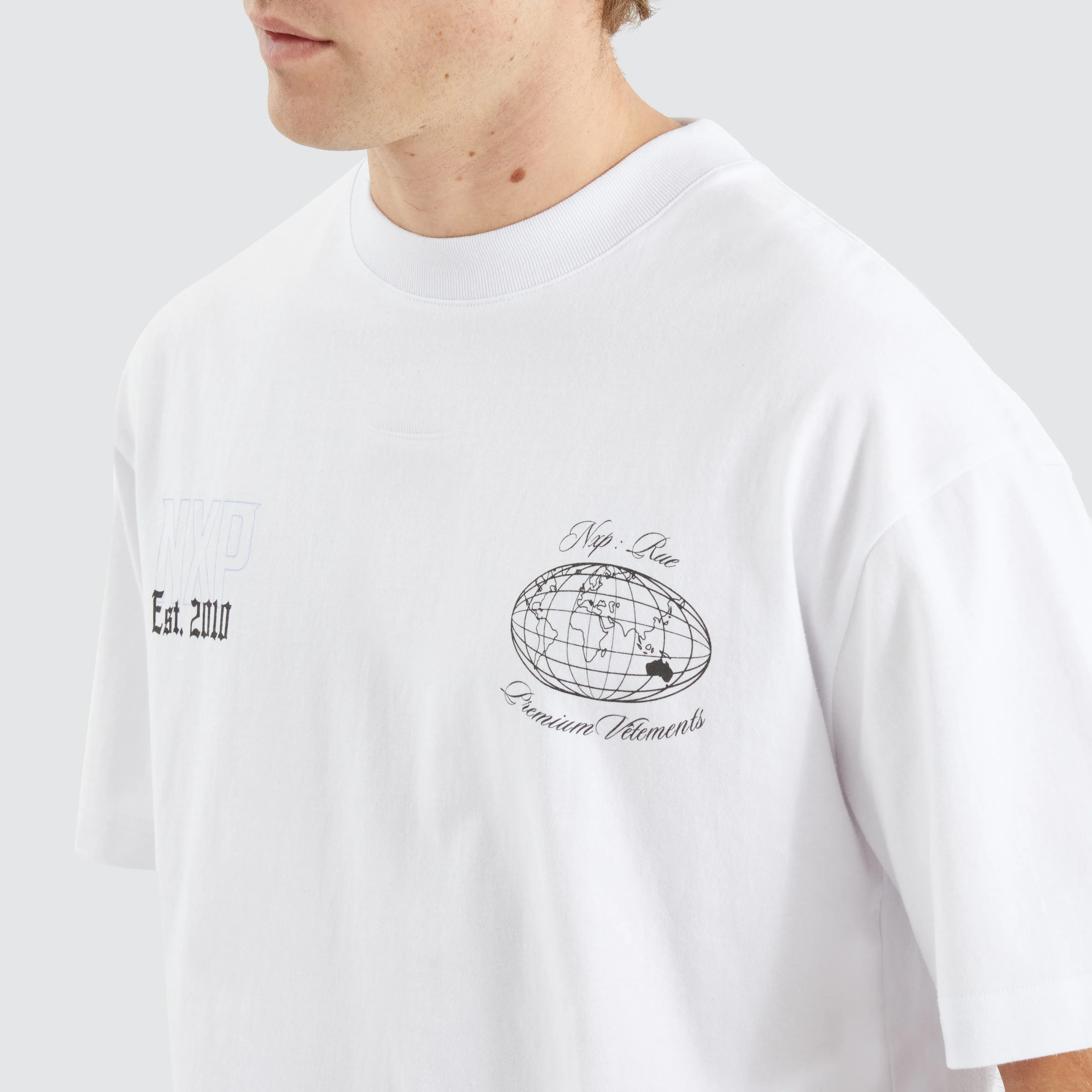 Collective Street Tee Optical White sold by Neverland product image thumbnail 3