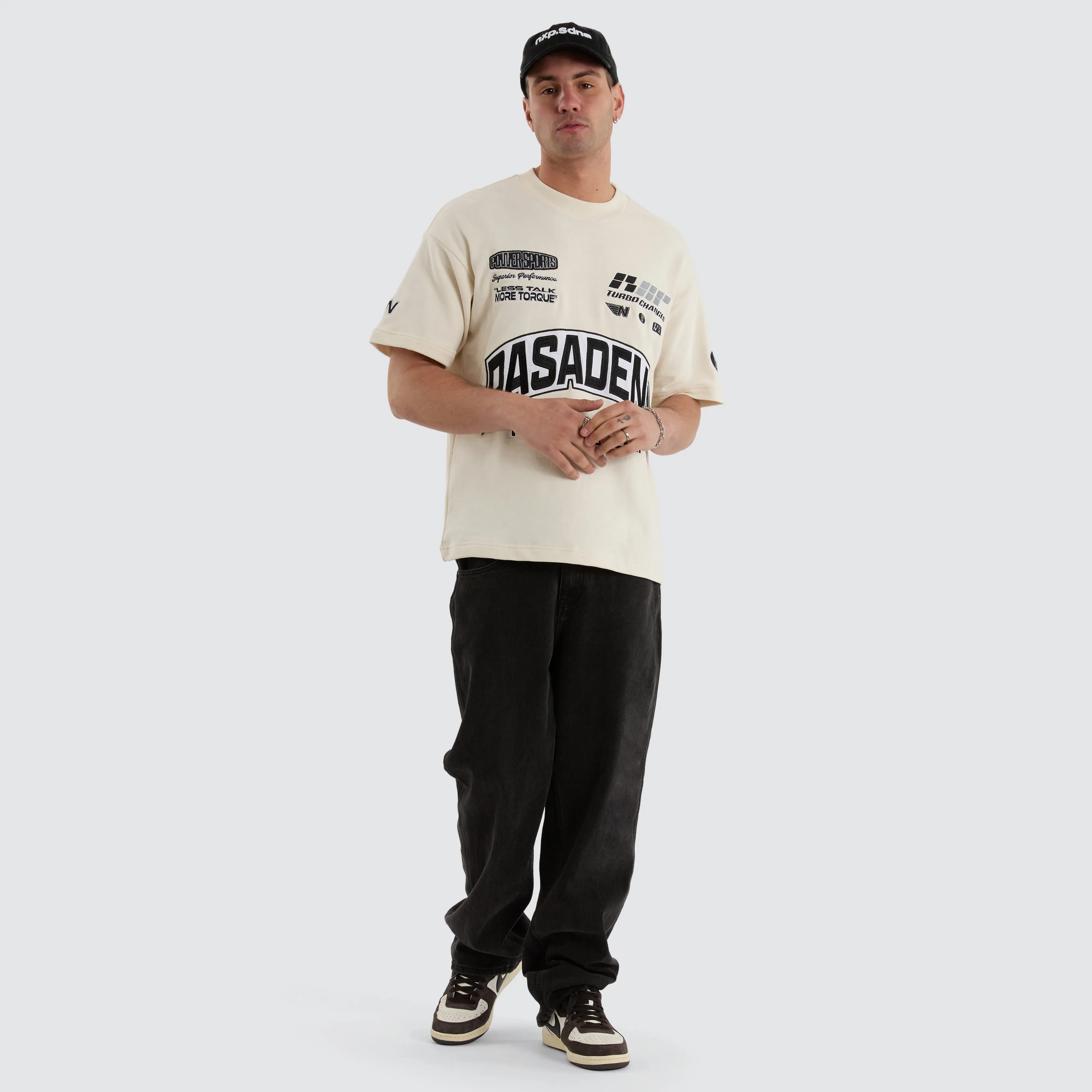 Torque Loopback Raptor Tee Tofu sold by Neverland product image thumbnail 5