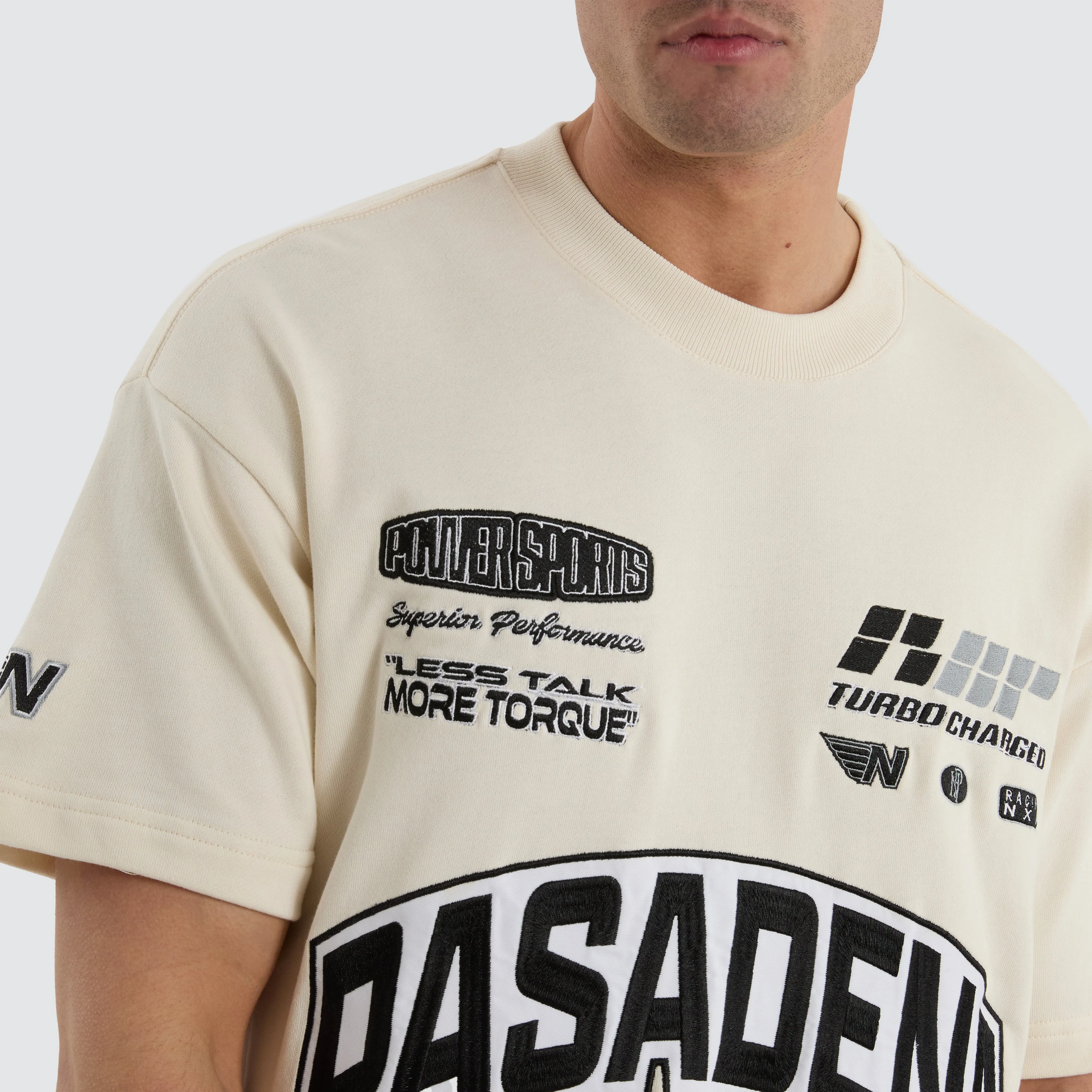 Torque Loopback Raptor Tee Tofu sold by Neverland product image thumbnail 2