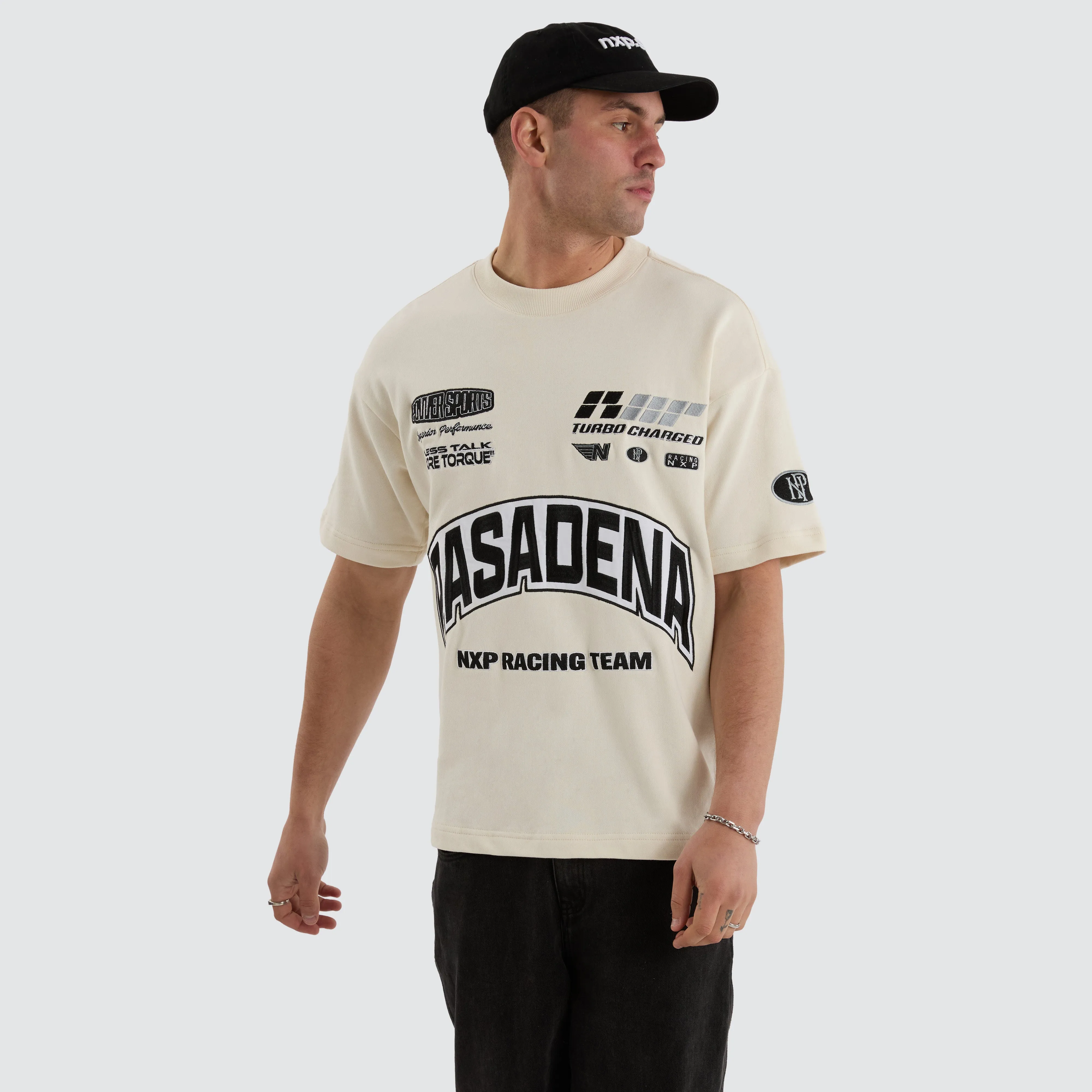 Torque Loopback Raptor Tee Tofu sold by Neverland