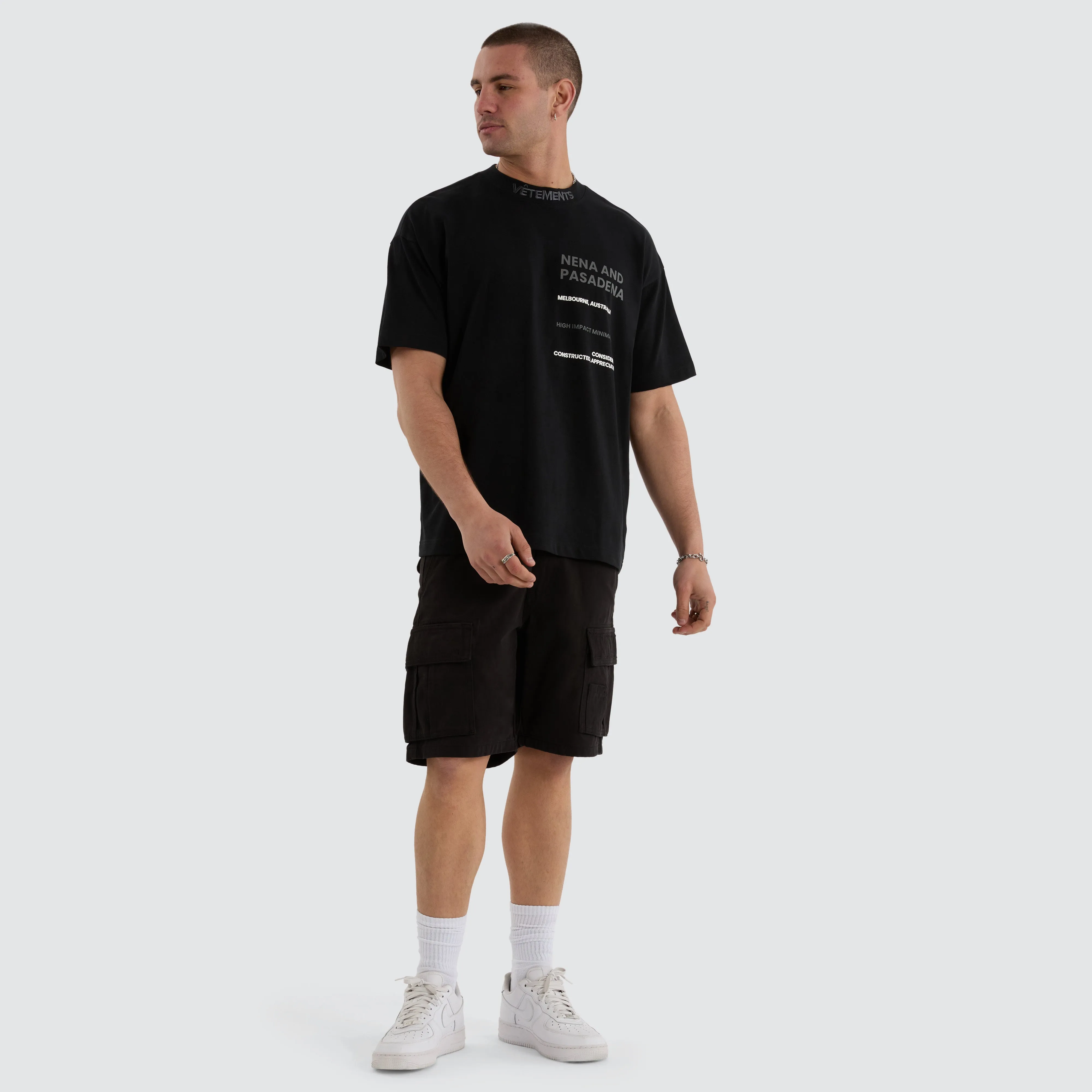 Passage Raptor Tee Anthracite Black sold by Neverland product image thumbnail 4