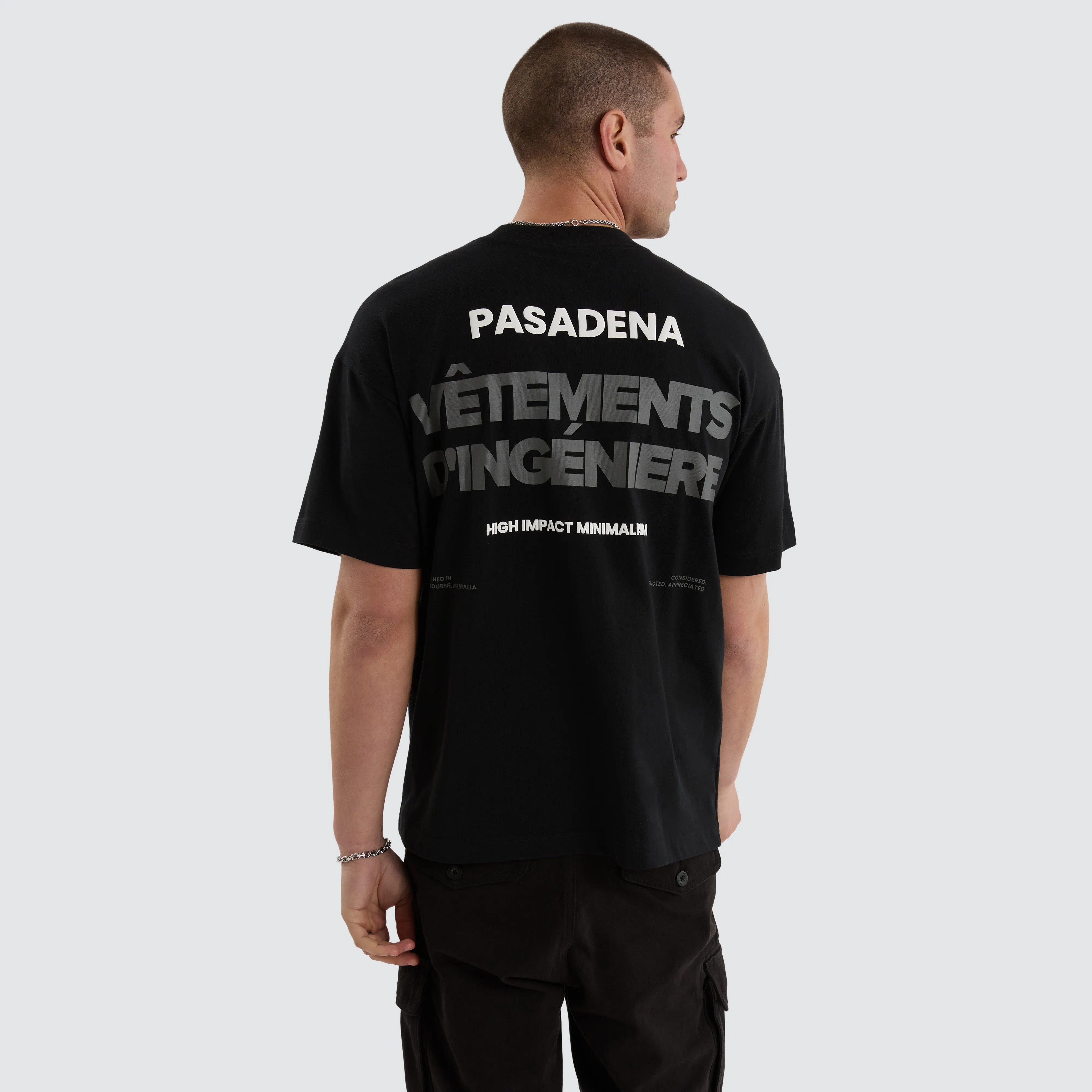 Passage Raptor Tee Anthracite Black sold by Neverland product image thumbnail 2