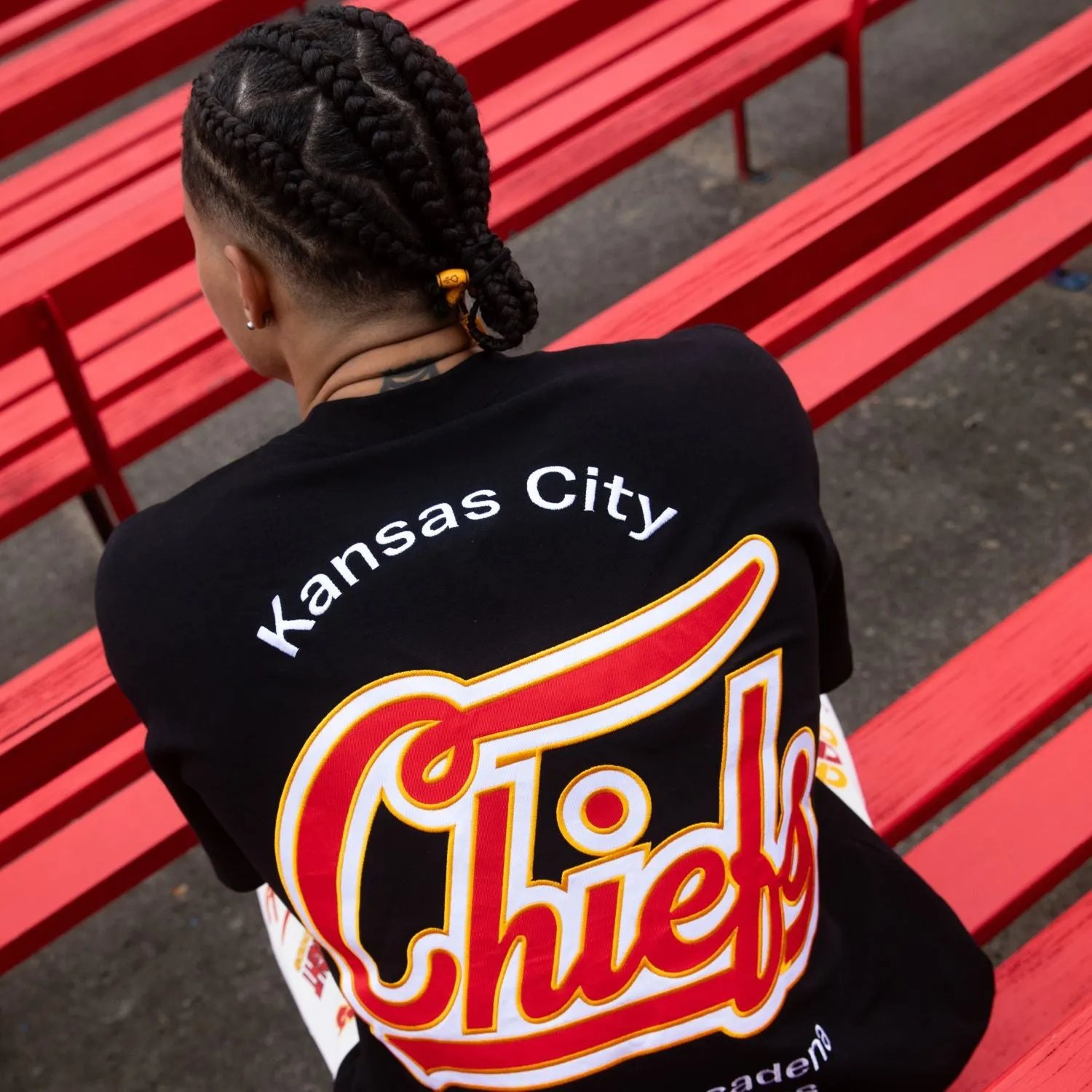 Kansas City Chiefs NFL Raptor Tee Jet Black sold by Neverland product image thumbnail 2