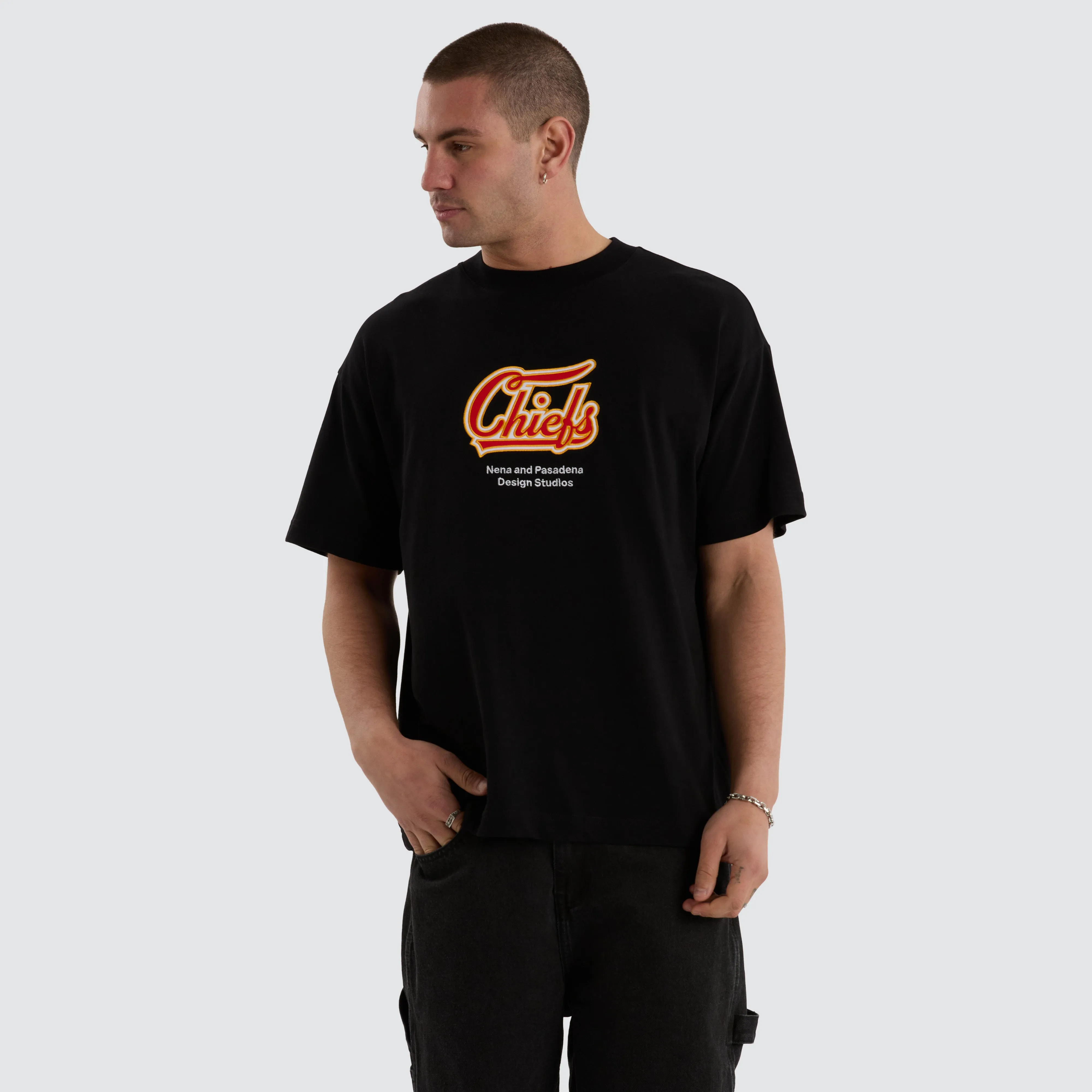 Kansas City Chiefs NFL Raptor Tee Jet Black sold by Neverland product image thumbnail 4