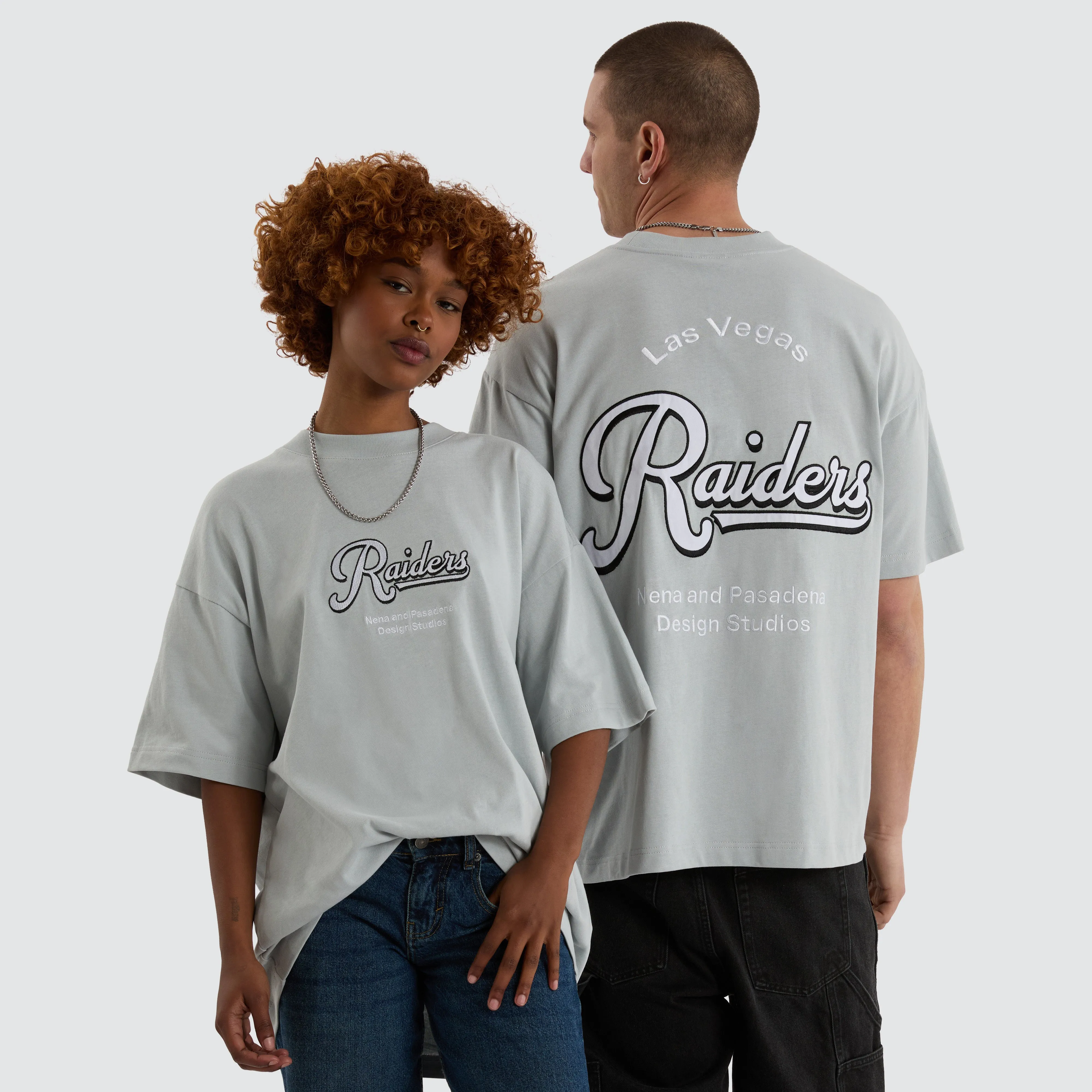 Las Vegas Raiders NFL Raptor Tee Silver sold by Neverland product image thumbnail 5