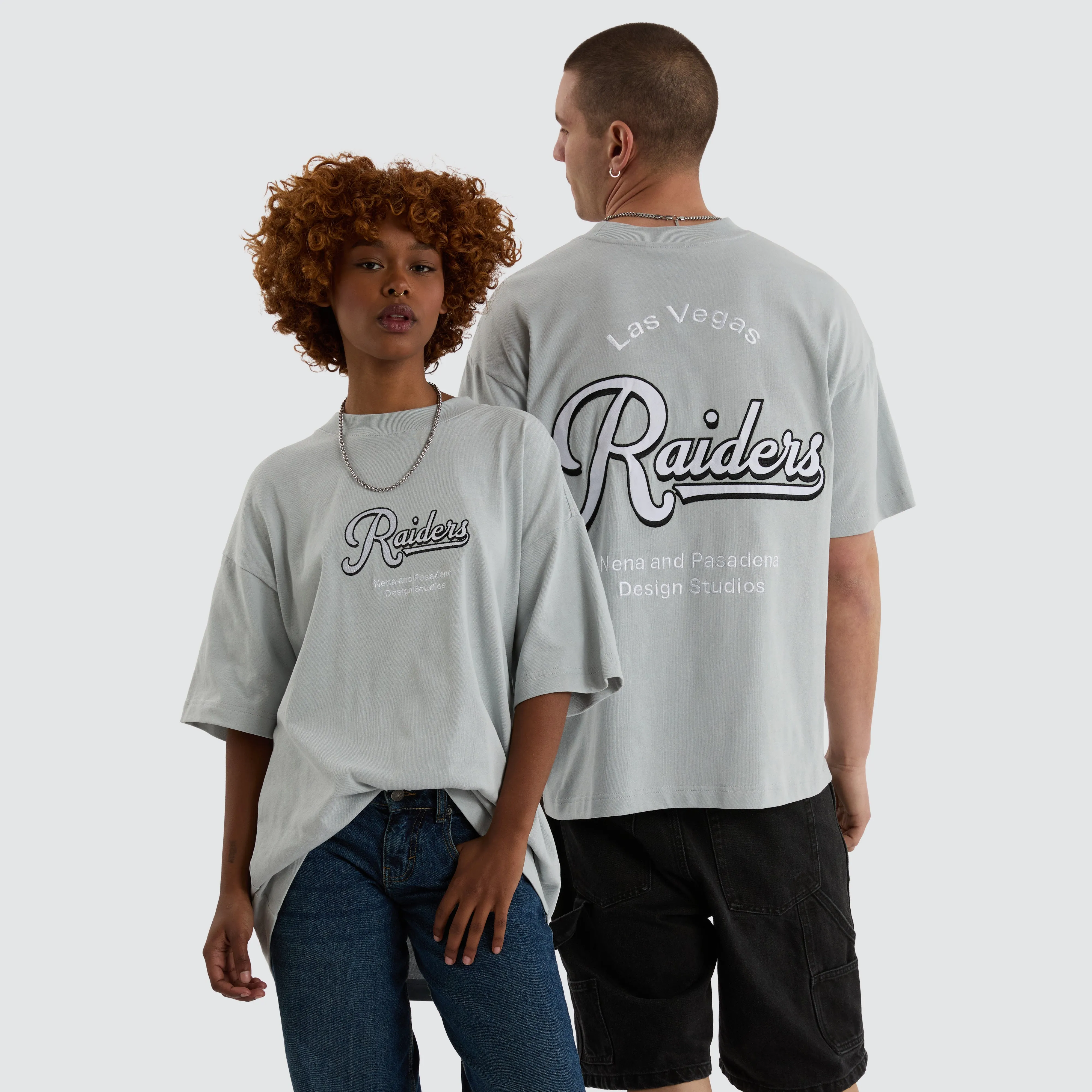 Las Vegas Raiders NFL Raptor Tee Silver sold by Neverland