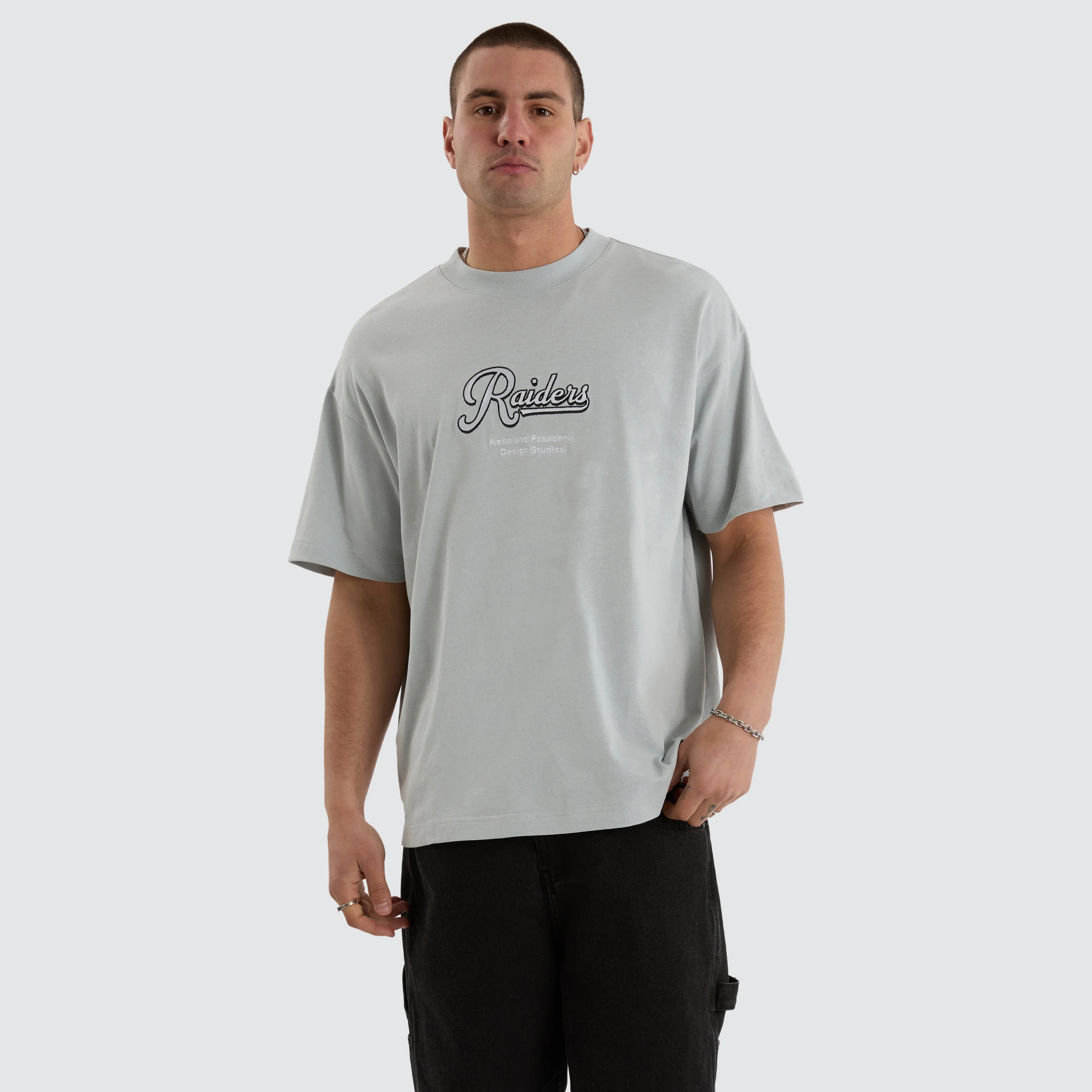 Las Vegas Raiders NFL Raptor Tee Silver sold by Neverland product image thumbnail 3