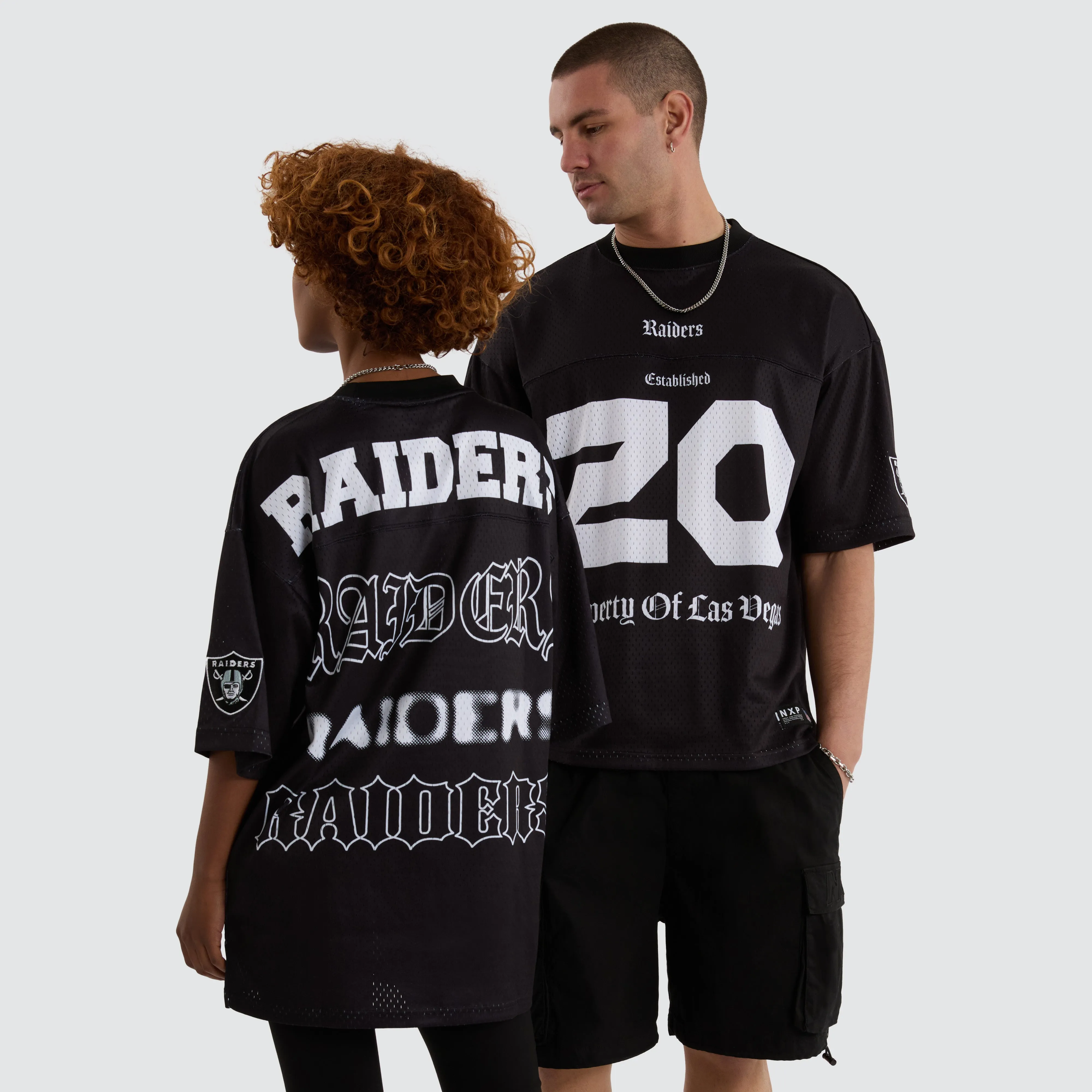 Las Vegas Raiders NFL Mesh Jersey Tee Jet Black sold by Neverland product image thumbnail 4
