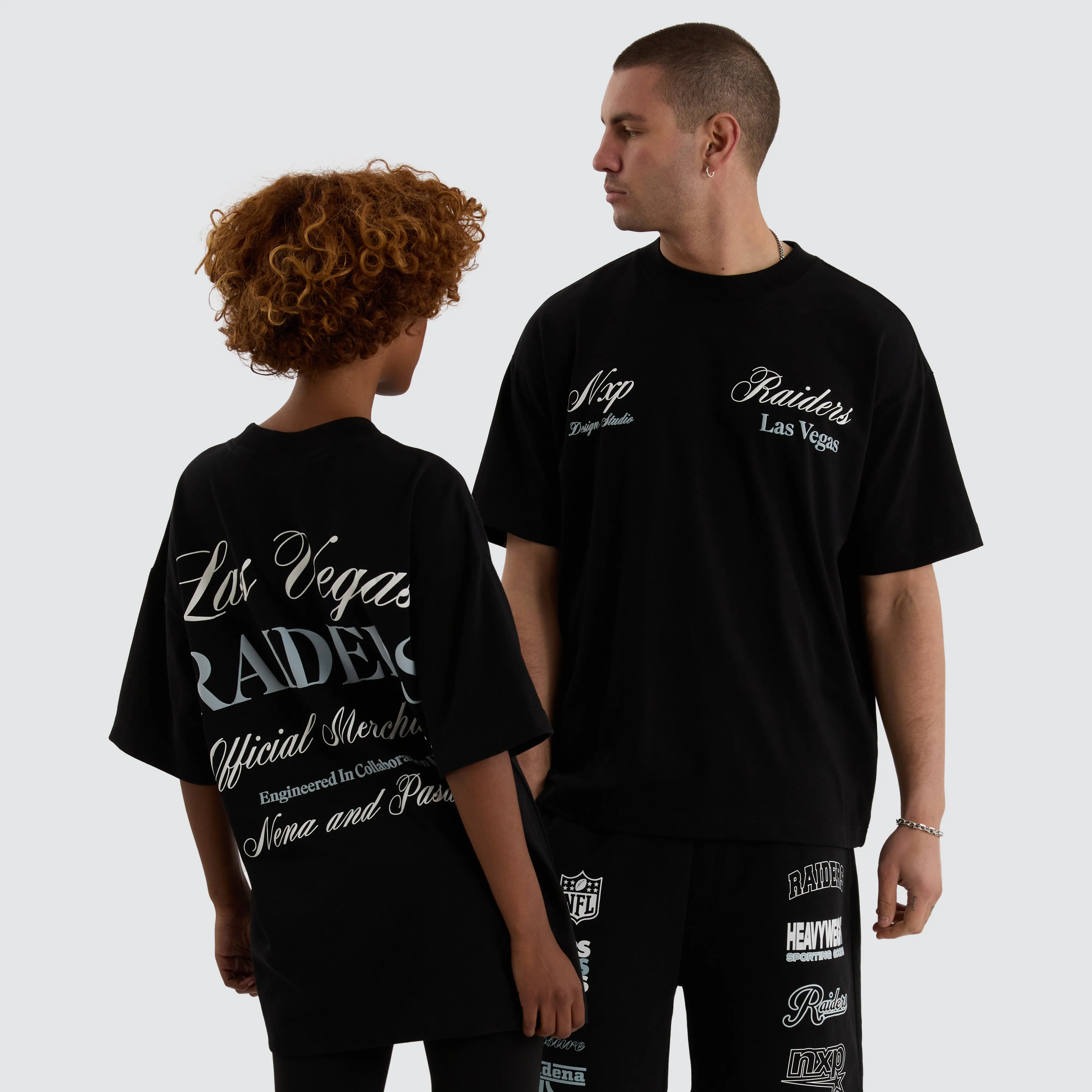 Las Vegas Raiders NFL Raptor Tee Jet Black sold by Neverland product image thumbnail 3