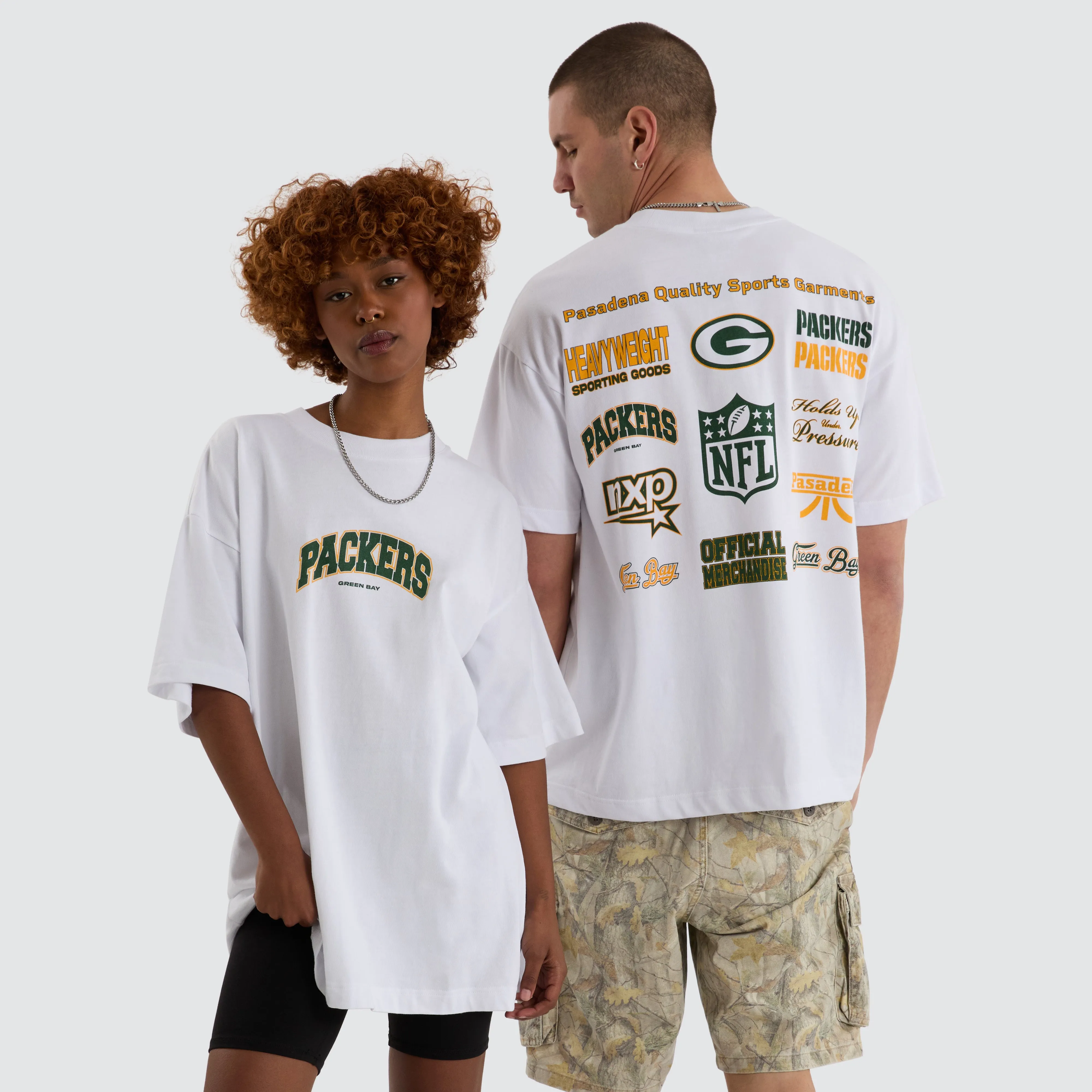 Green Bay Packers NFL Logo Raptor Tee White sold by Neverland