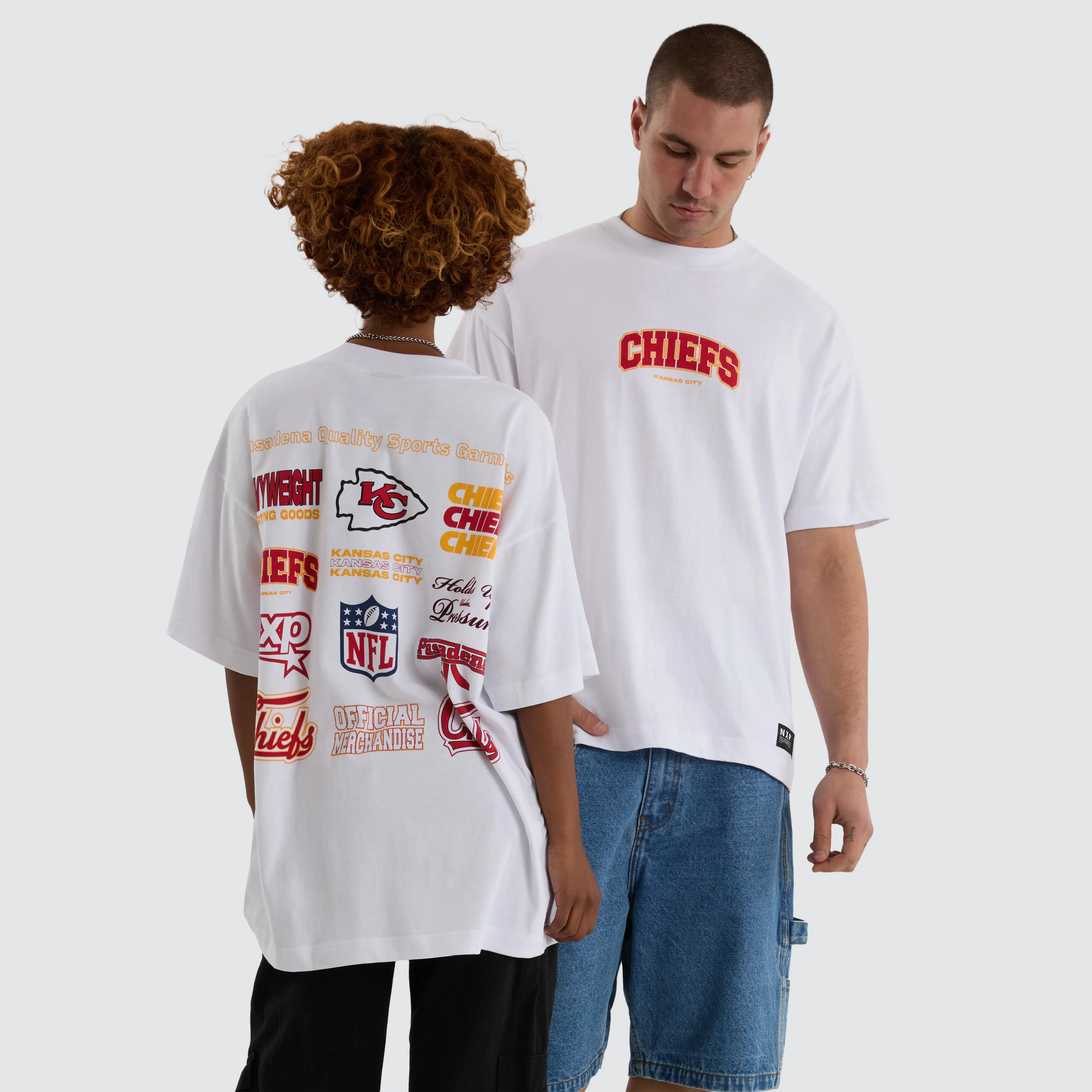 Kansas City Chiefs NFL Logo Raptor Tee White sold by Neverland product image thumbnail 4