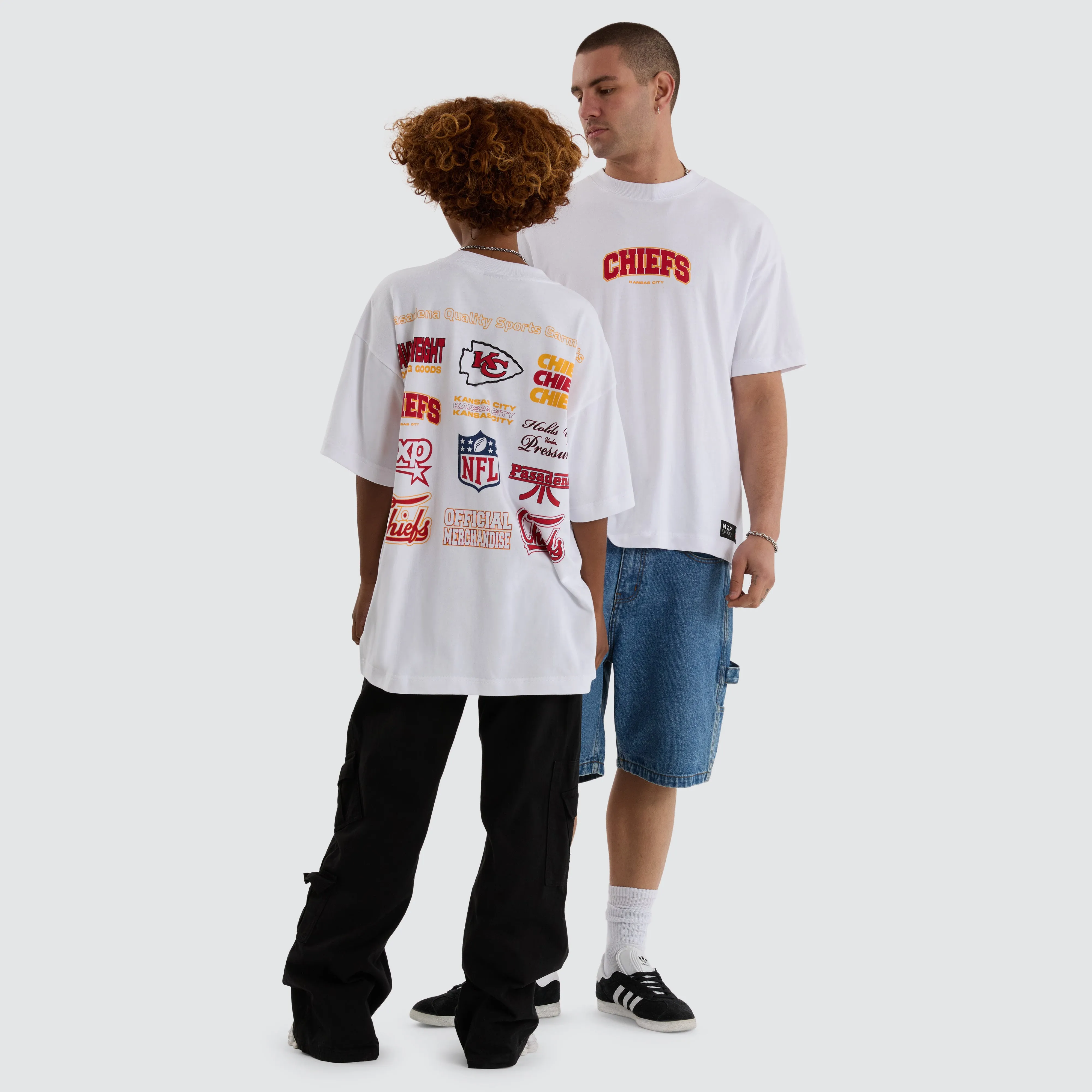 Kansas City Chiefs NFL Logo Raptor Tee White sold by Neverland product image thumbnail 5