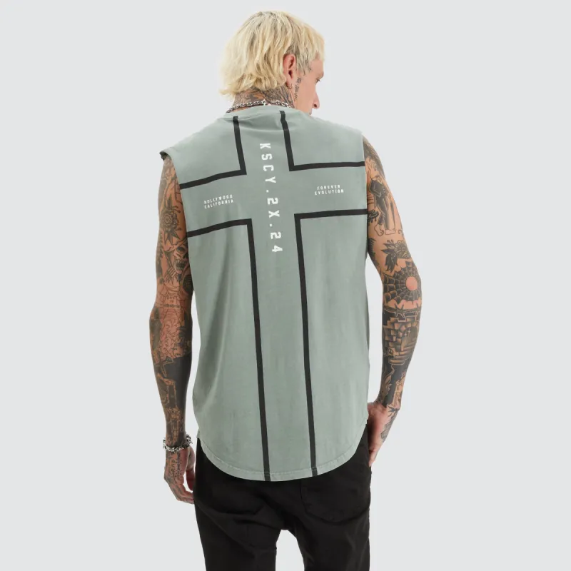 Salford Dual Curved Muscle Pigment Slate Grey sold by Neverland