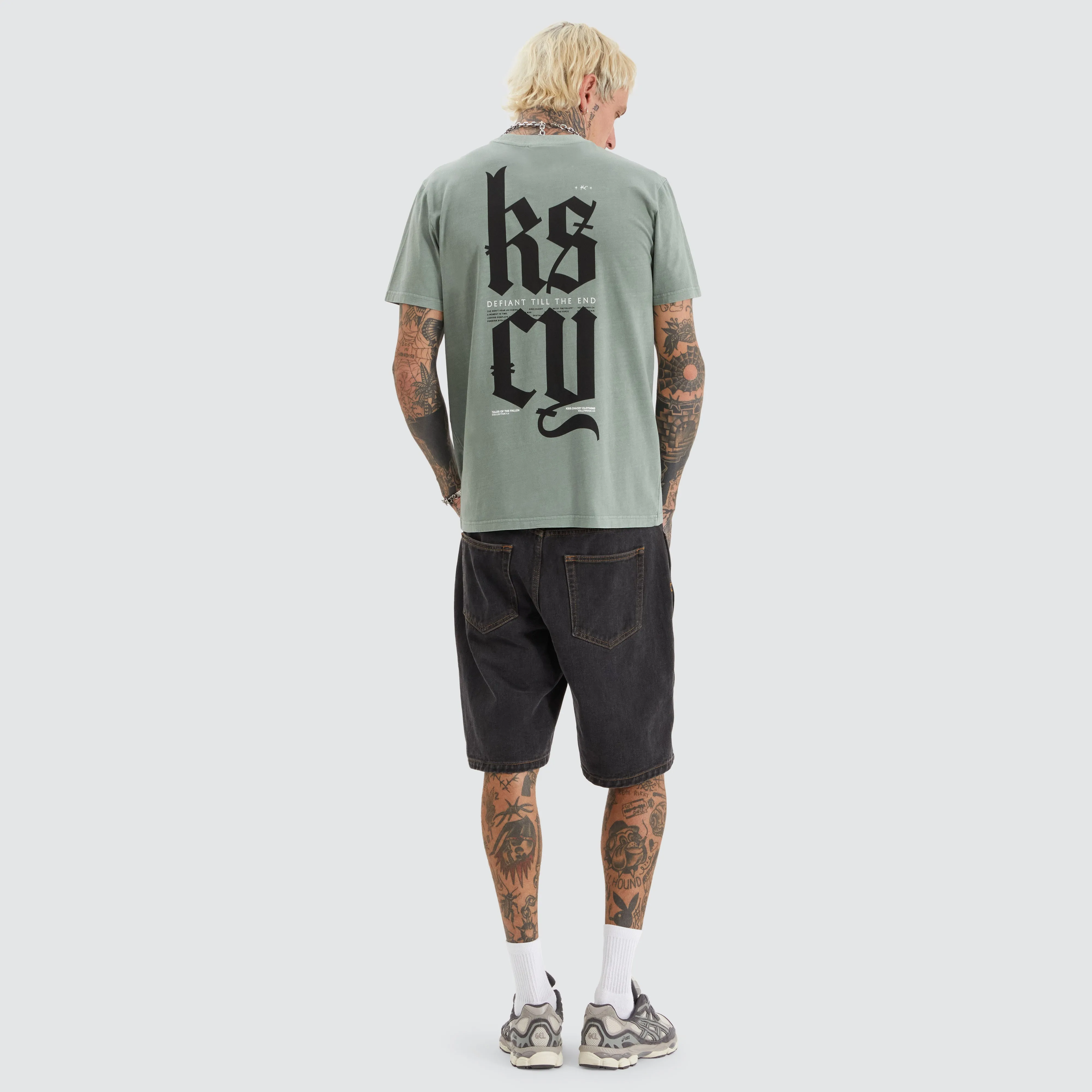 Defiant Standard Tee Pigment Slate Grey sold by Neverland product image thumbnail 5