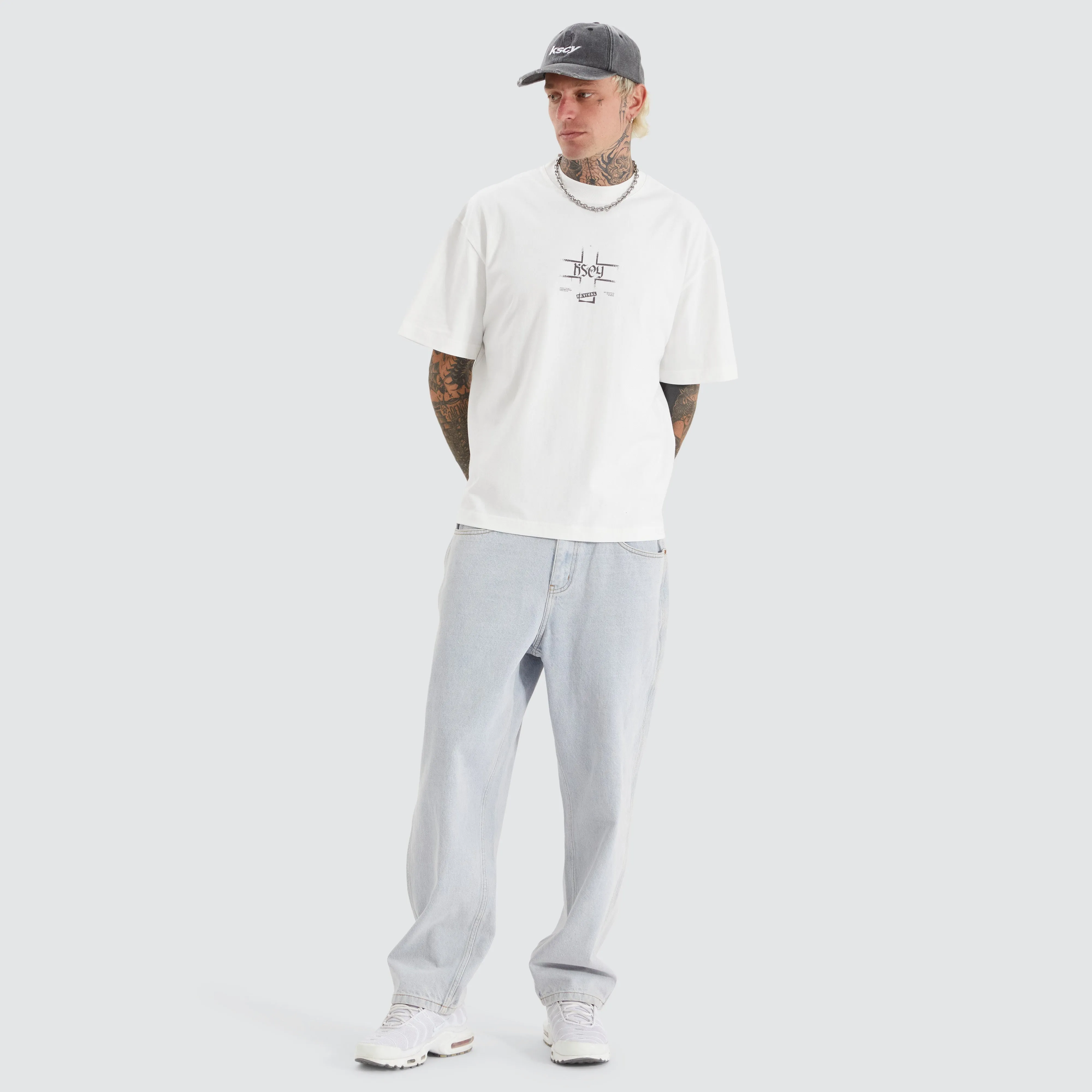 Vage Street Tee Natural White sold by Neverland product image thumbnail 4