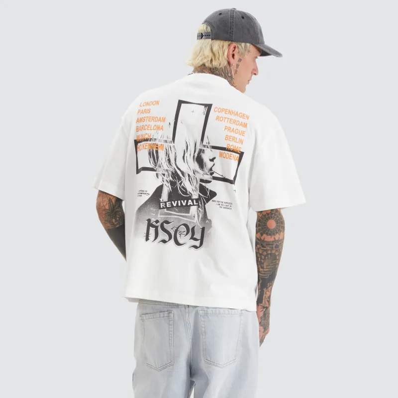 Vage Street Tee Natural White sold by Neverland