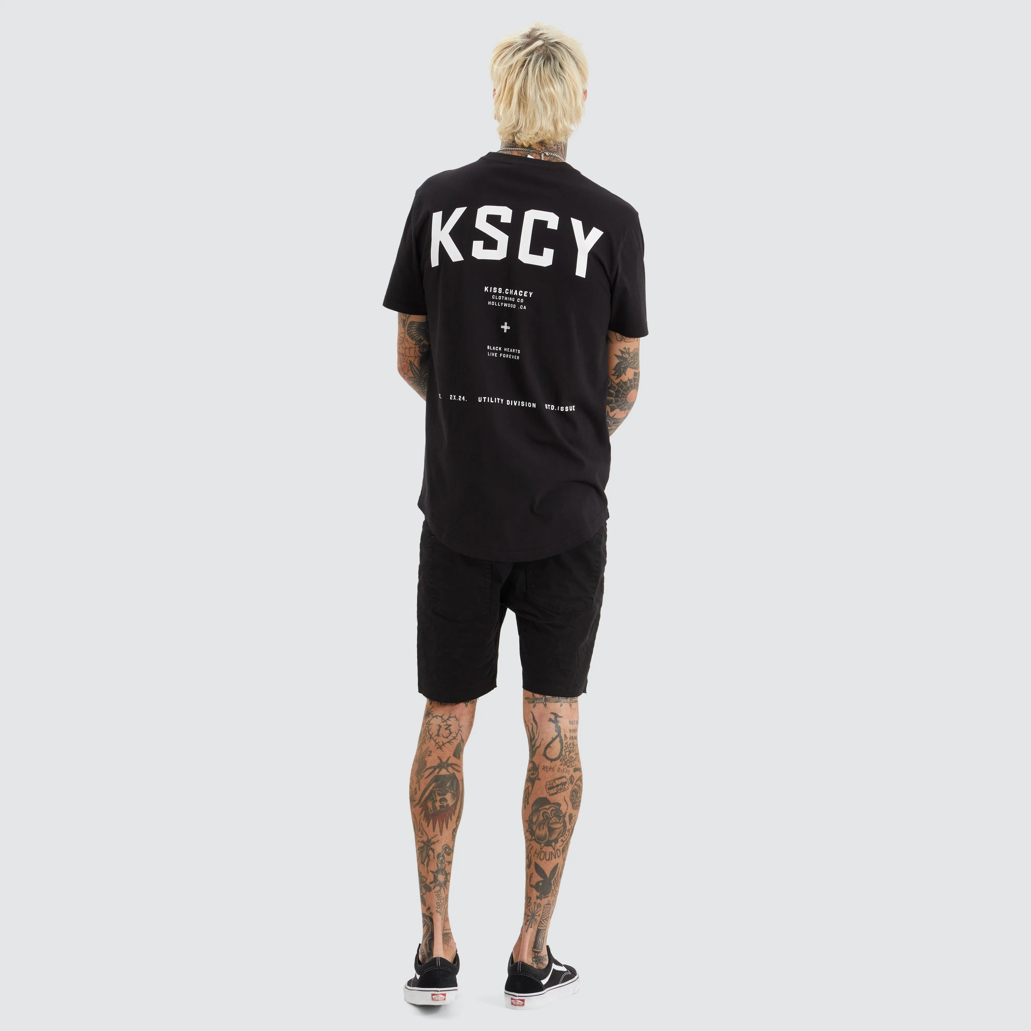 Pirton Dual Curved Tee Jet Black sold by Neverland product image thumbnail 4
