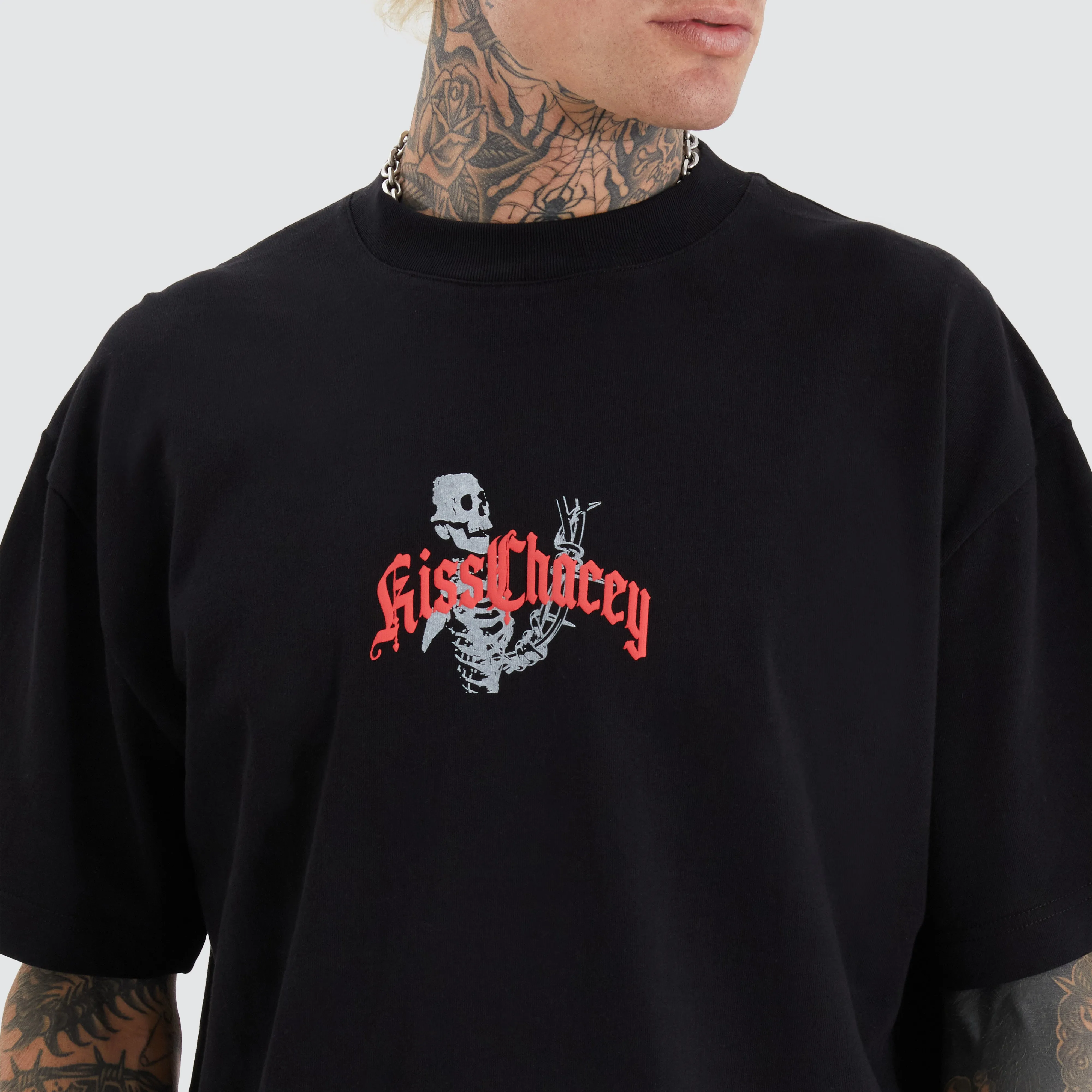 Abandon All Street Tee Jet Black sold by Neverland product image thumbnail 3