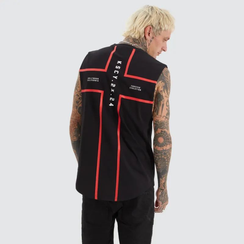 Salford Dual Curved Muscle Jet Black sold by Neverland