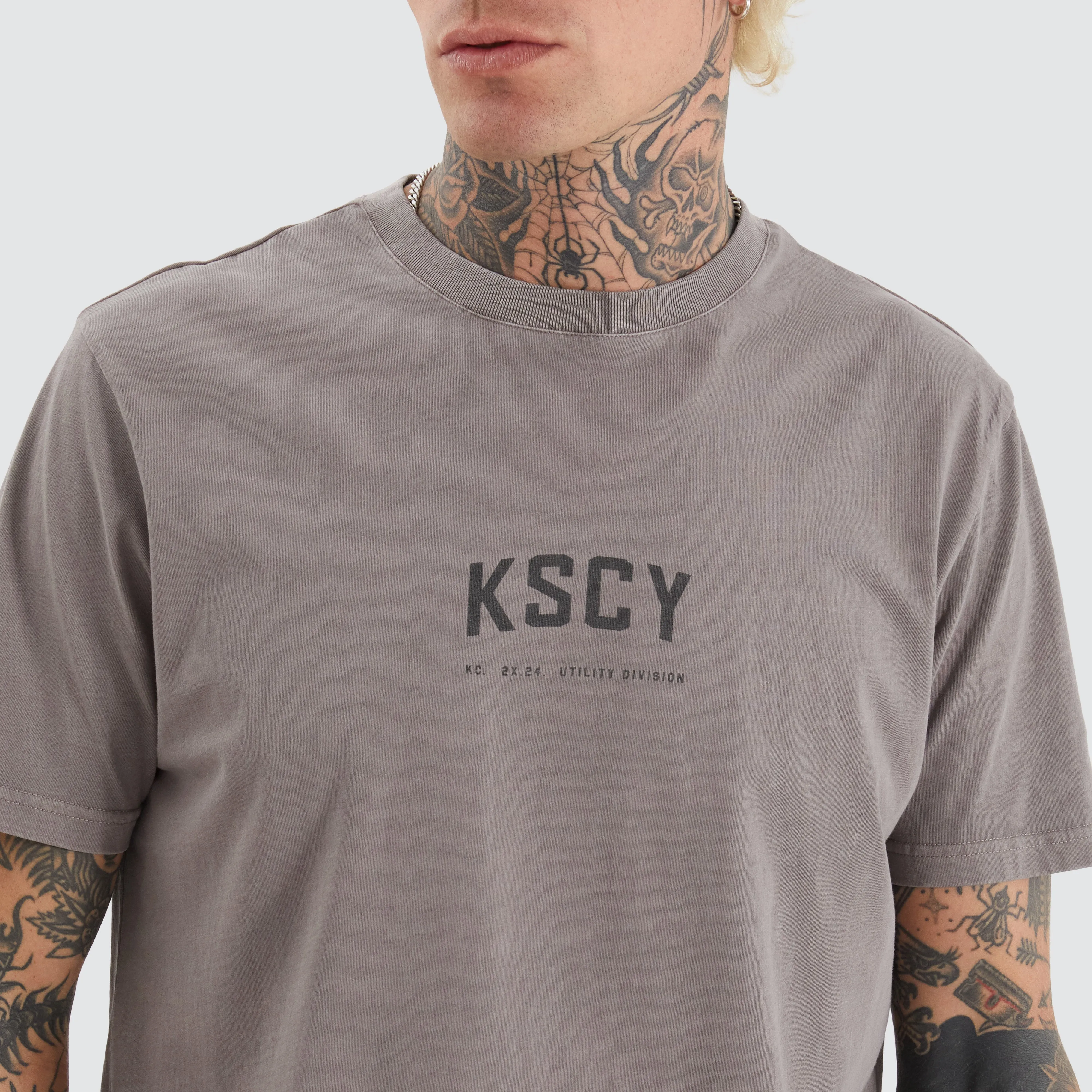 Pirton Dual Curved Tee Pigment Cinder sold by Neverland product image thumbnail 3